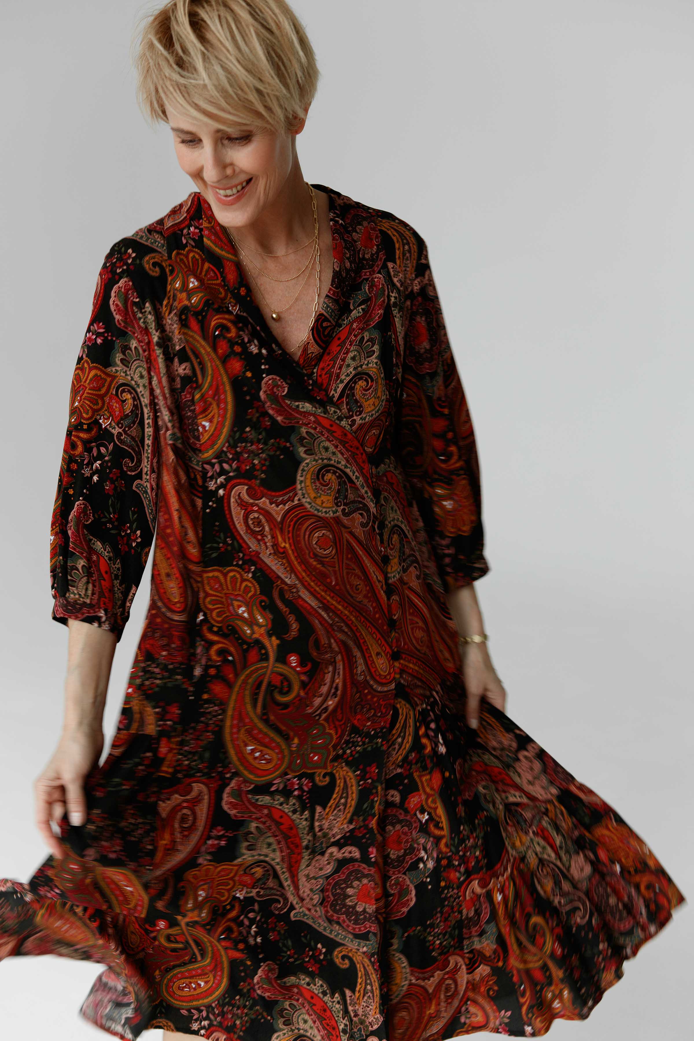 Платье Пейсли, ярусы 97 Пейсли (paisley) от Lesel (Лесель)! Заказывайте по ✆ 8 (800) 777 02 37