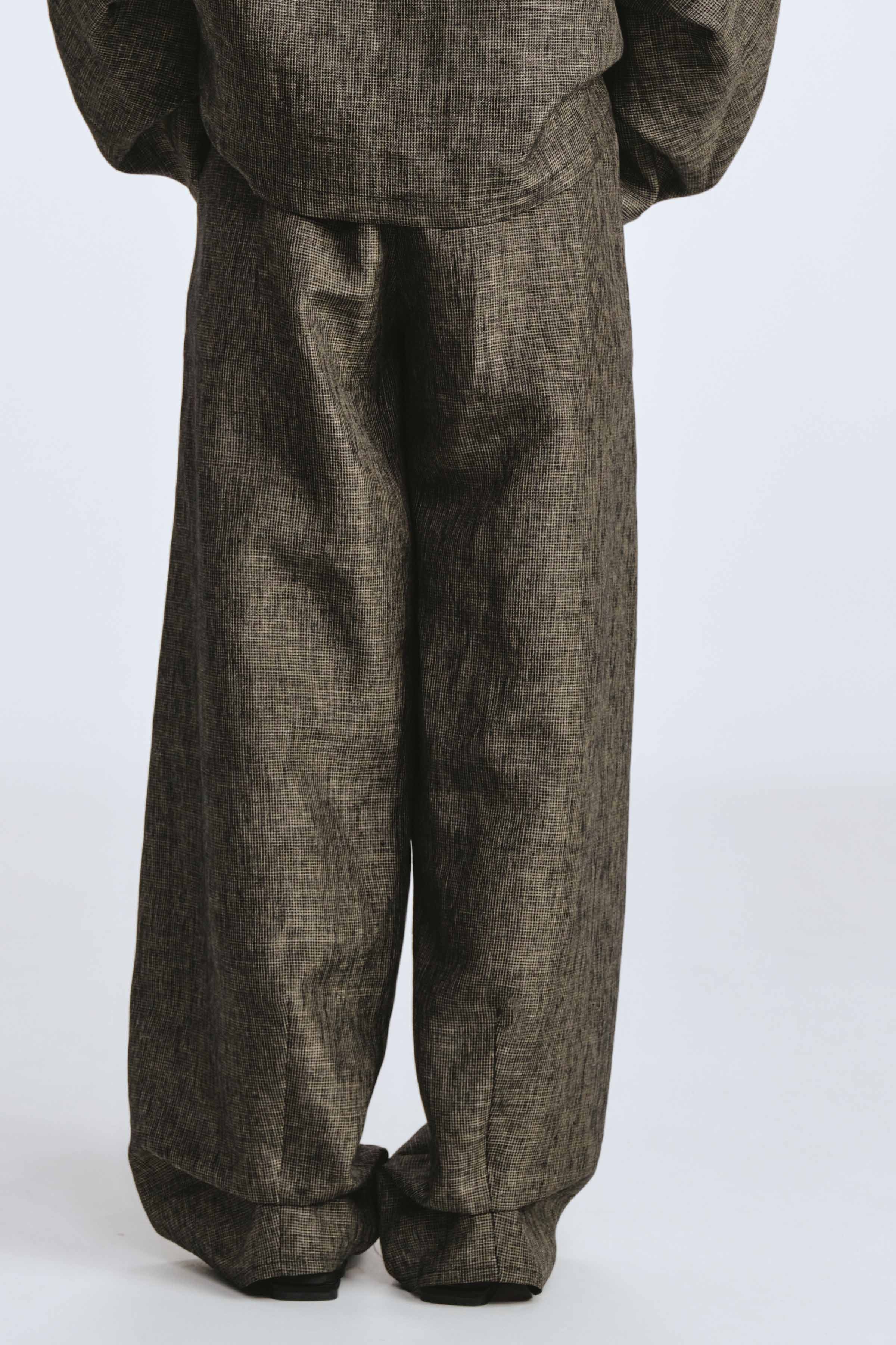 Брюки широкие бананы с кокеткой, виши  от Lesel (Лесель)! Заказывайте по ✆ 8 (800) 777 02 37