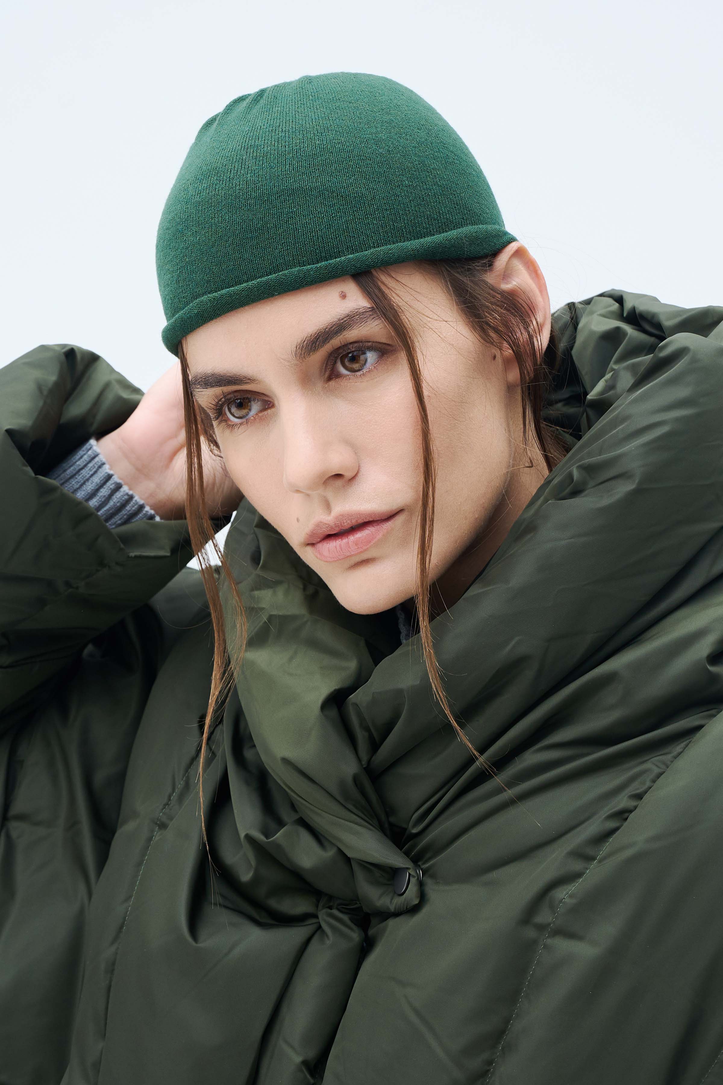 Шапка тонкая бандана 60 Можжевельник (genievre) от Lesel (Лесель)! Заказывайте по ✆ 8 (800) 777 02 37