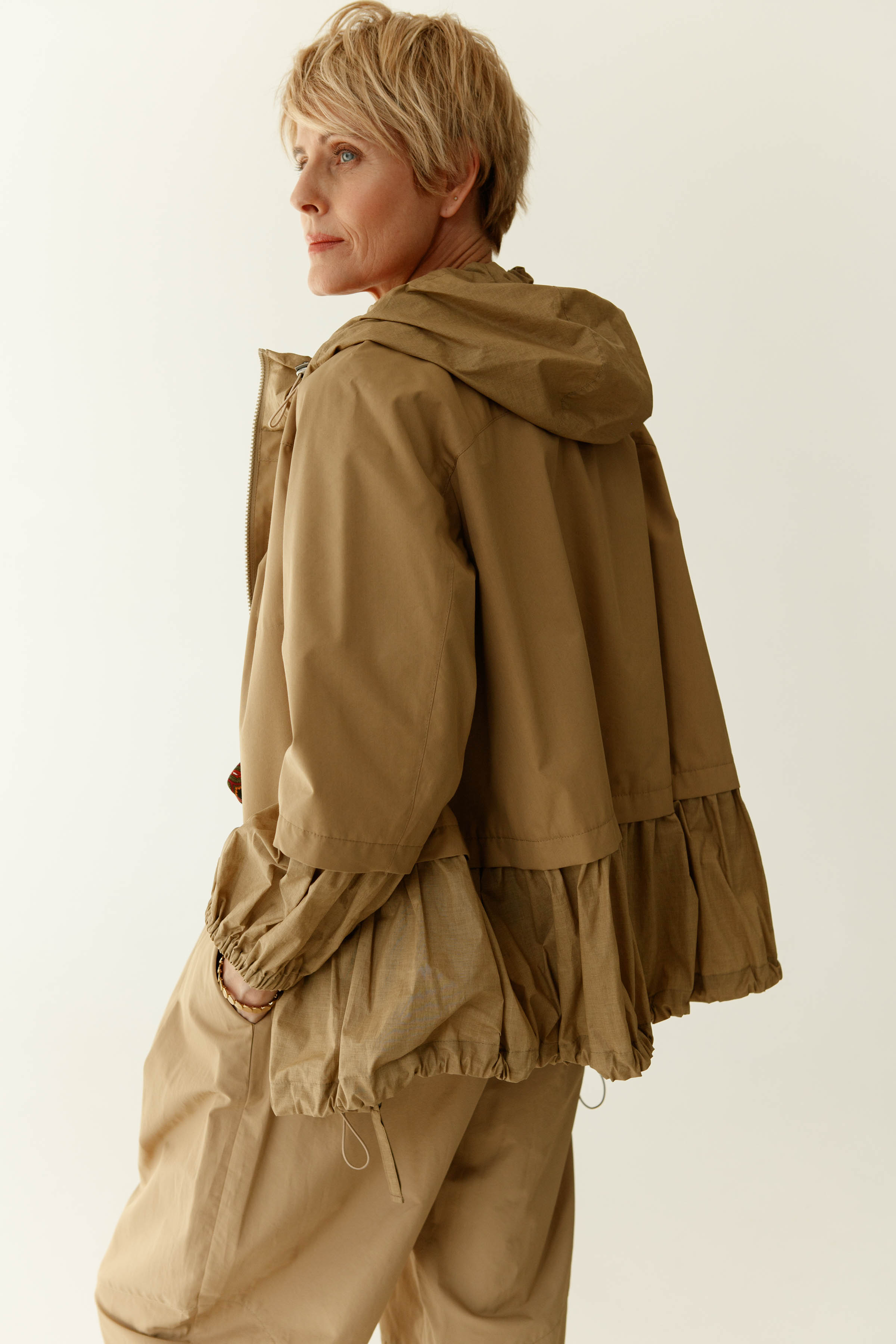 Куртка Ветровка комби 04 Бежевый (beige) от Lesel (Лесель)! Заказывайте по ✆ 8 (800) 777 02 37