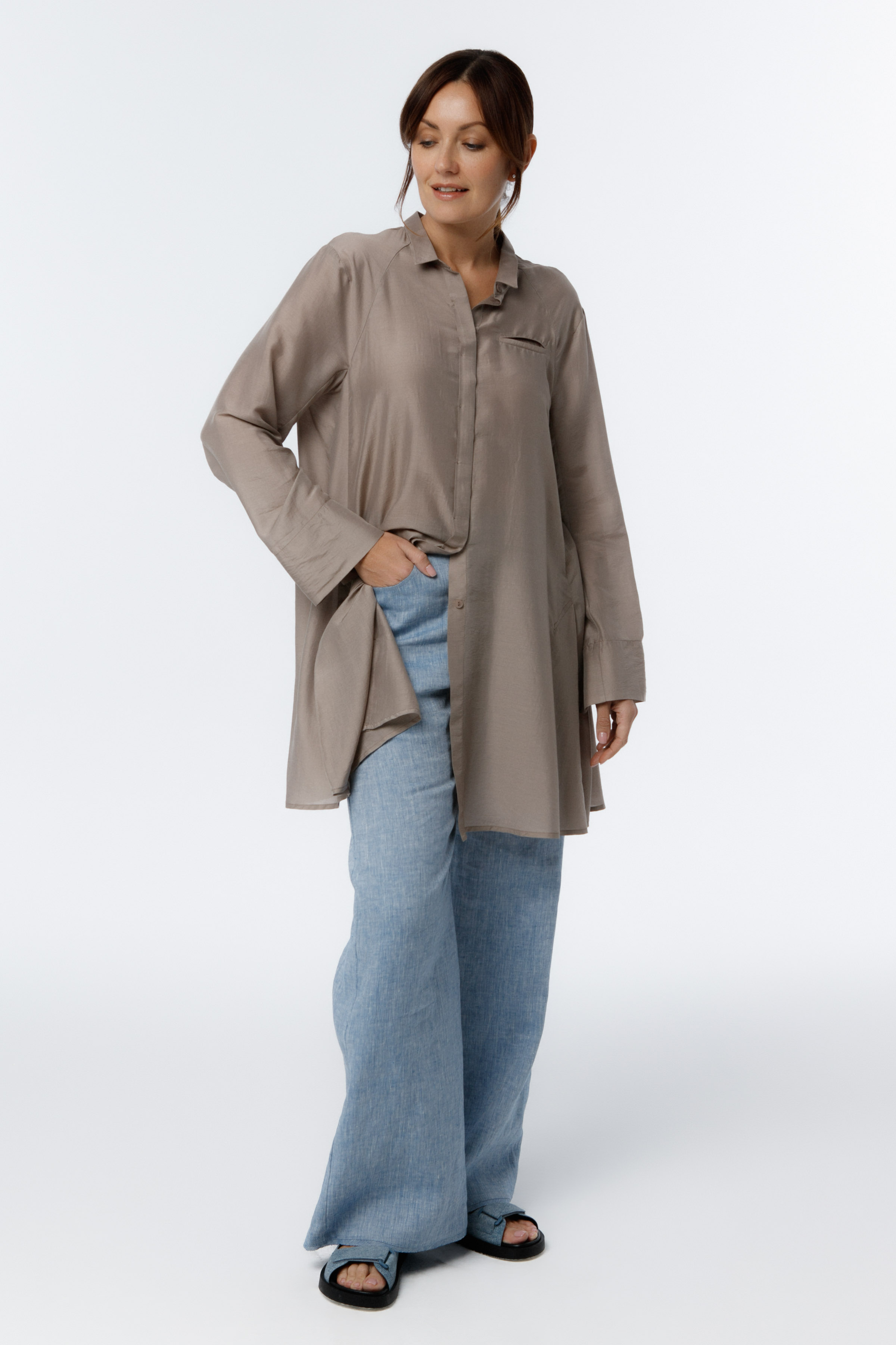 Рубашка шёлк  от Lesel (Лесель)! Заказывайте по ✆ 8 (800) 777 02 37