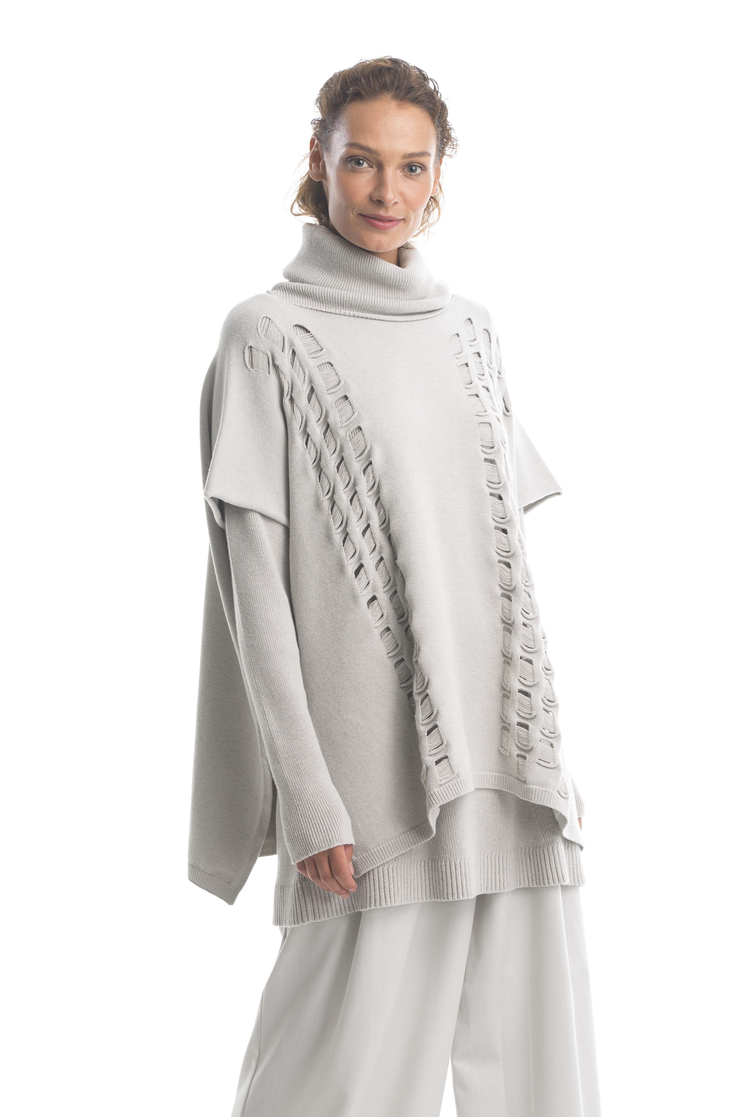 Туника "Дыры" 01 Изабеловый (isabella) от Lesel (Лесель)! Заказывайте по ✆ 8 (800) 777 02 37