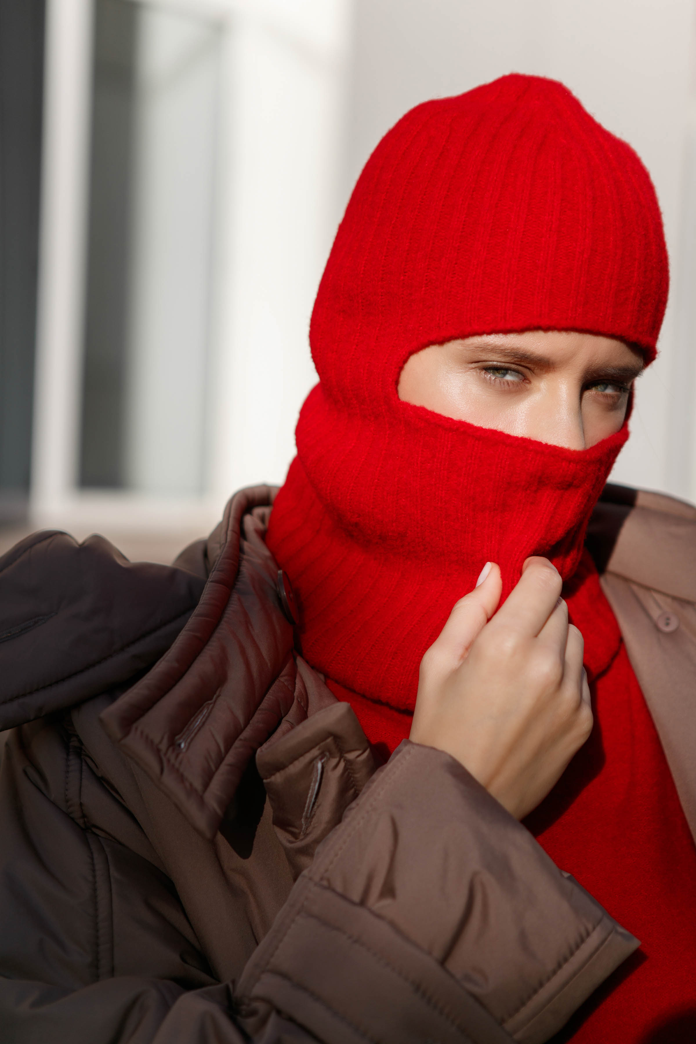 Балаклава 25 Огненно-красный (fiery red) от Lesel (Лесель)! Заказывайте по ✆ 8 (800) 777 02 37