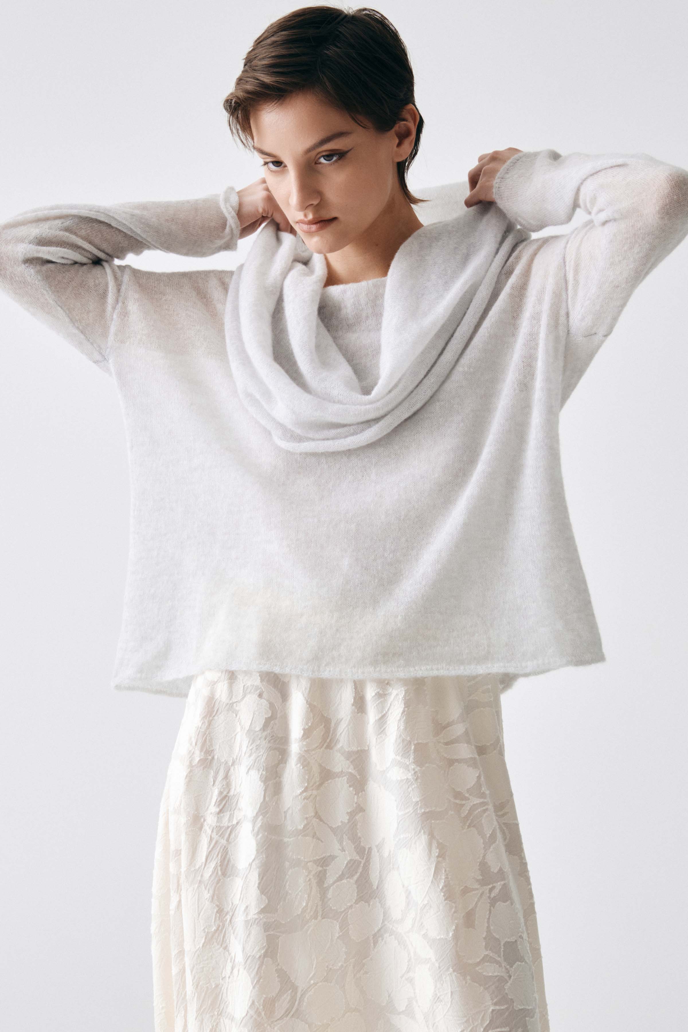 Джемпер с длинным рукавом Хомут