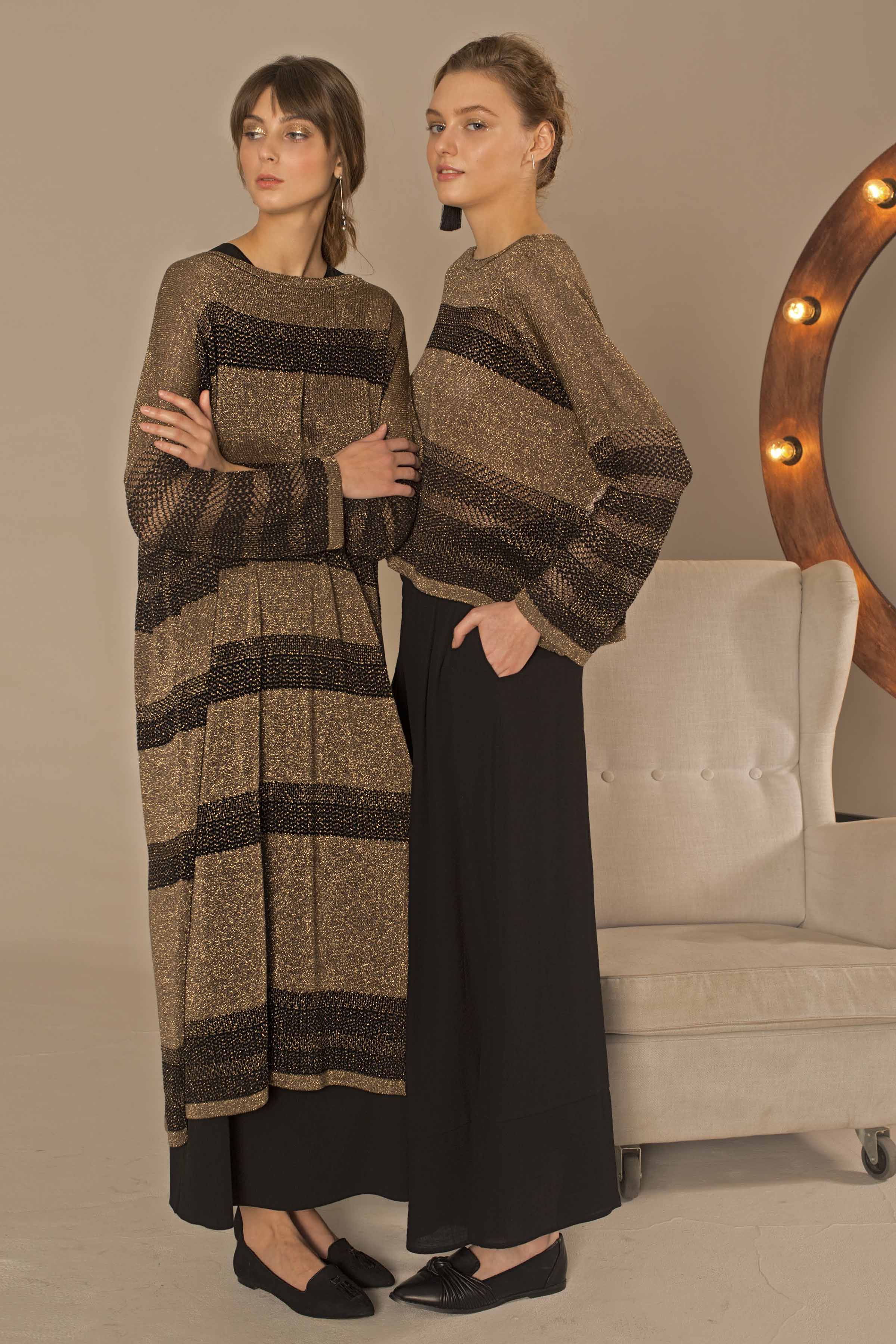 Платье с люрексом 74 Тень (ombre) от Lesel (Лесель)! Заказывайте по ✆ 8 (800) 777 02 37