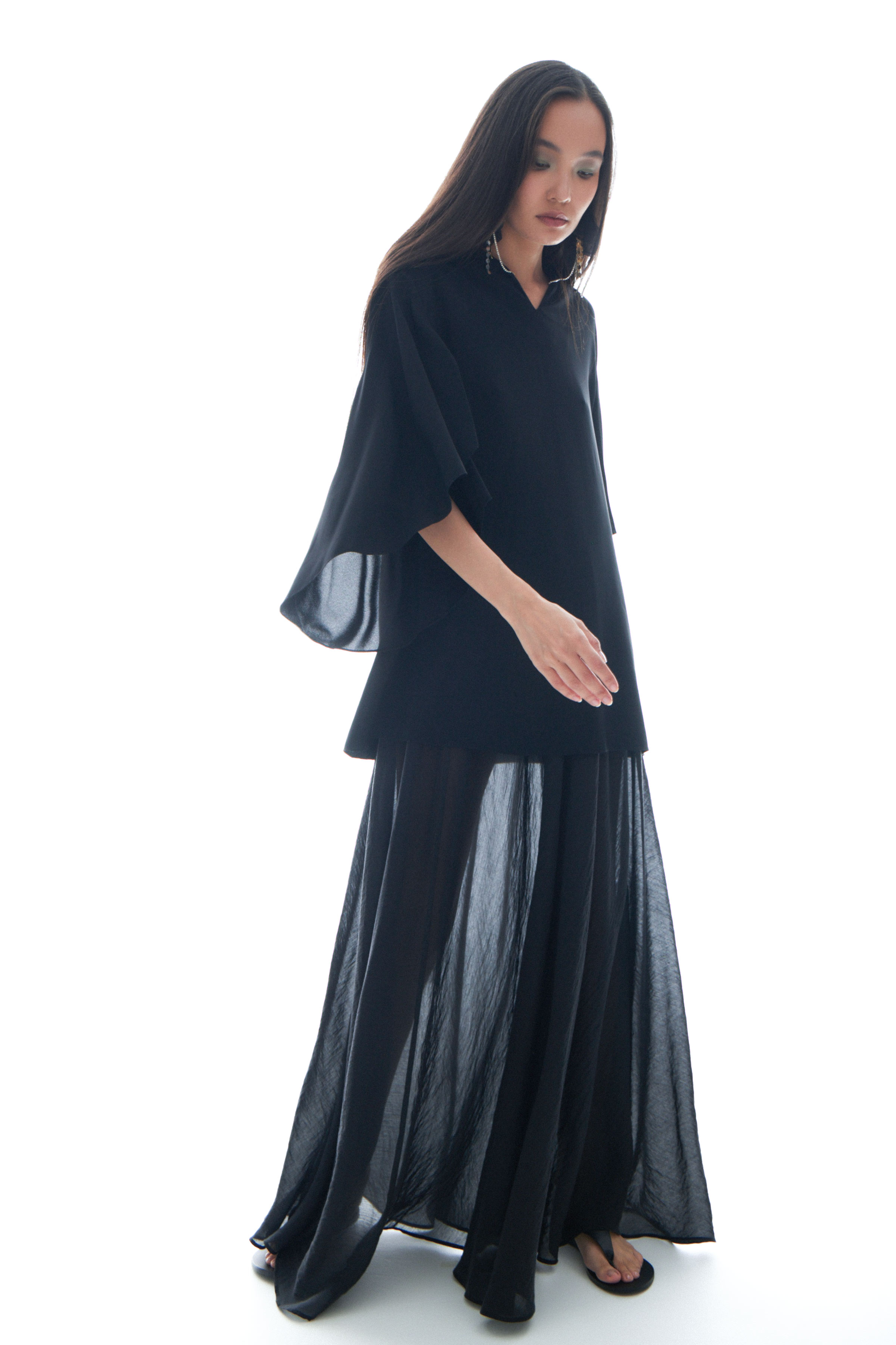 Блуза воздушный рукав  от Lesel (Лесель)! Заказывайте по ✆ 8 (800) 777 02 37