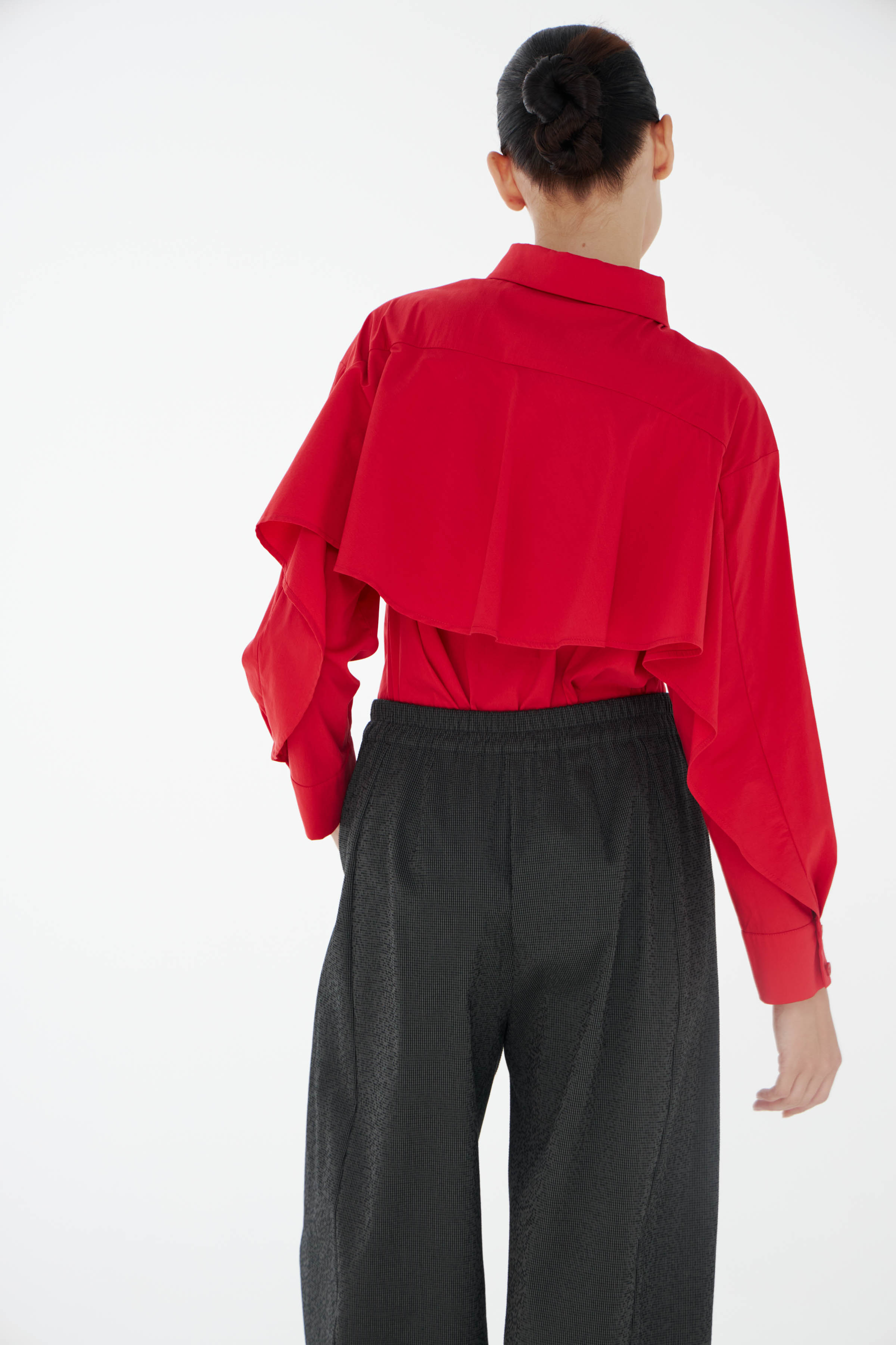 Блуза рубашка крылатая  от Lesel (Лесель)! Заказывайте по ✆ 8 (800) 777 02 37