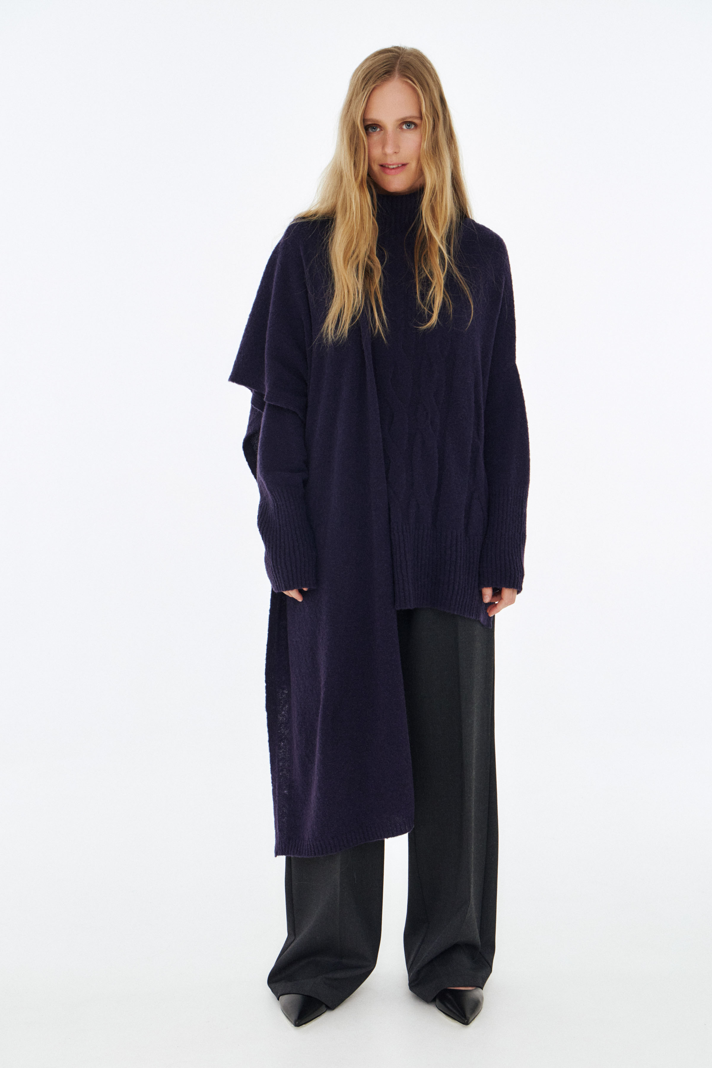 Шарф Однотон 31 Фиолетовый (violet) от Lesel (Лесель)! Заказывайте по ✆ 8 (800) 777 02 37