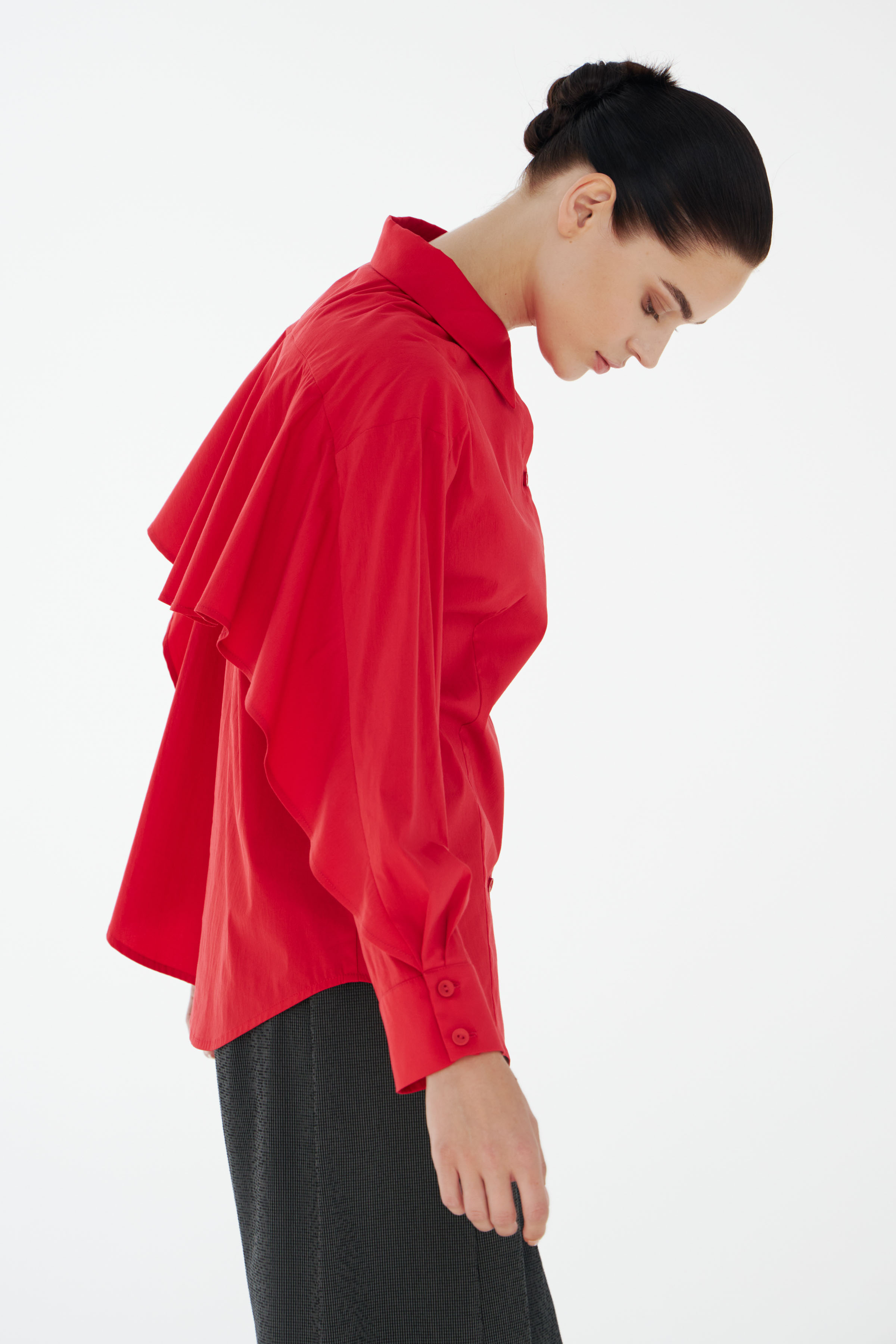 Блуза рубашка крылатая