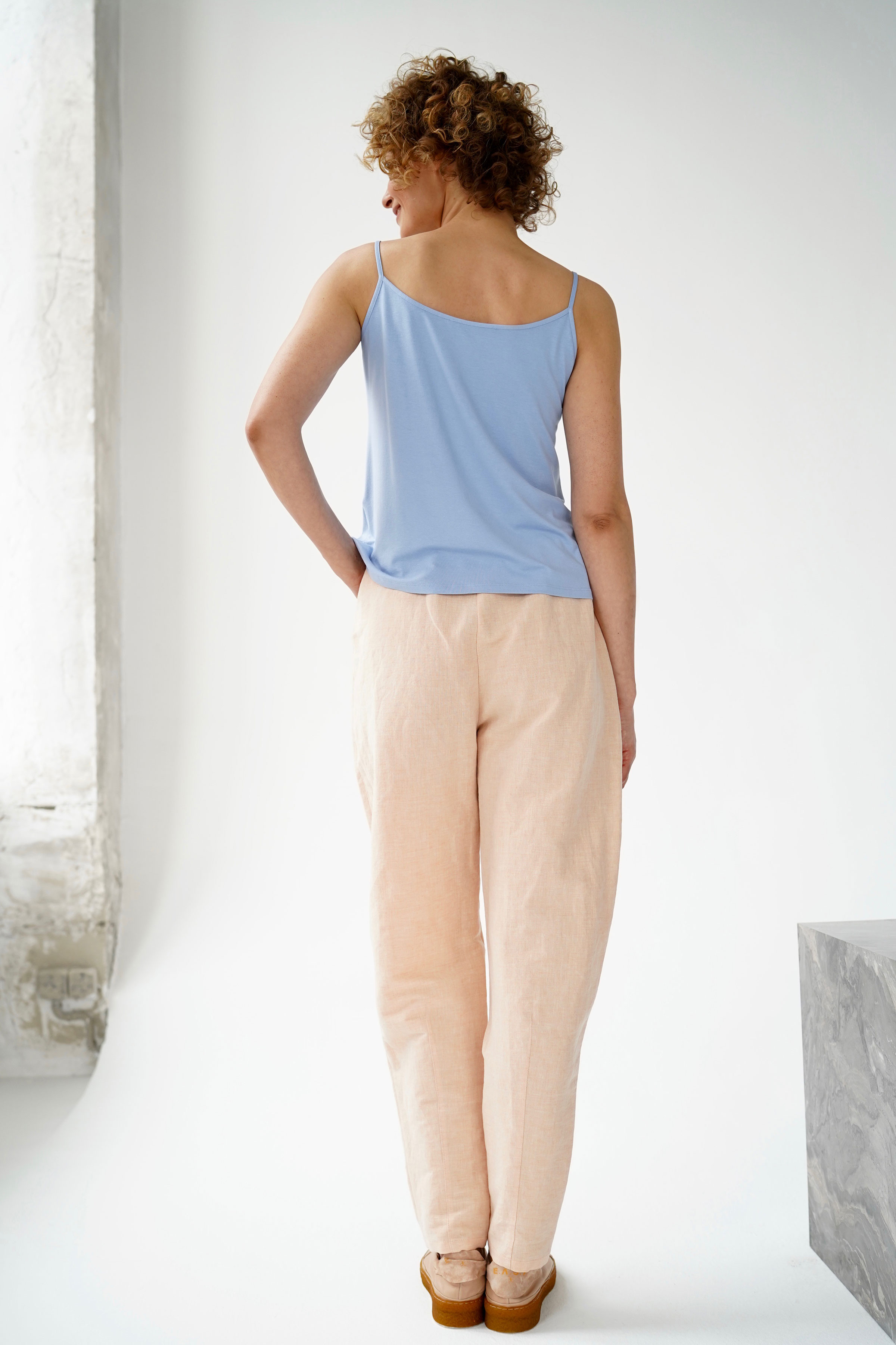 Брюки Малый Ромб, Карамель  от Lesel (Лесель)! Заказывайте по ✆ 8 (800) 777 02 37