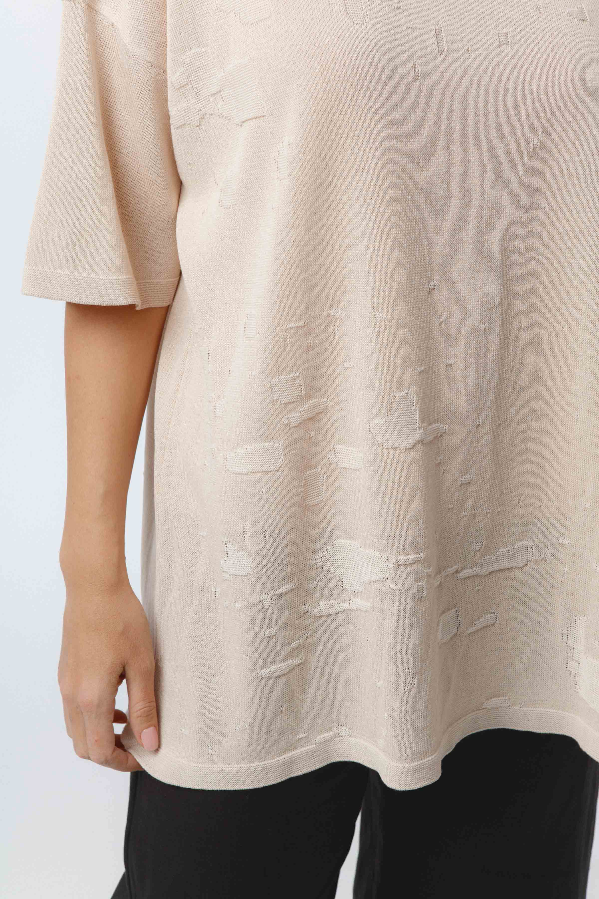 Туника с коротким рукавом Брызги краски  от Lesel (Лесель)! Заказывайте по ✆ 8 (800) 777 02 37