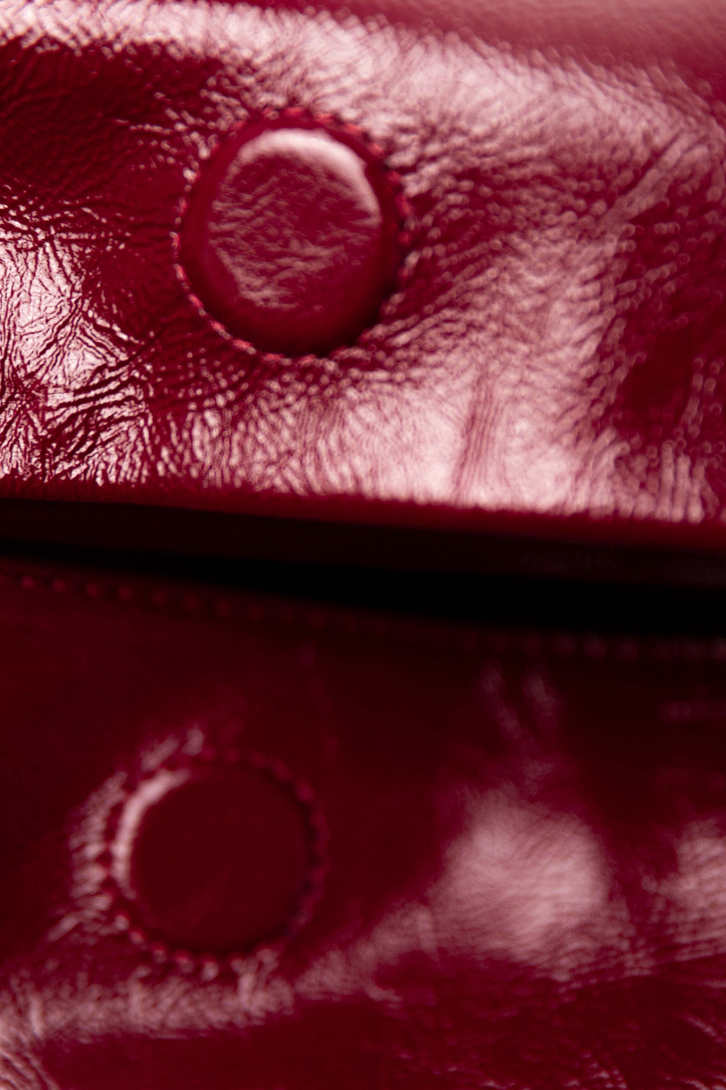 Сумка Doroty лак 27 Бордо (burdeaux) от Lesel (Лесель)! Заказывайте по ✆ 8 (800) 777 02 37