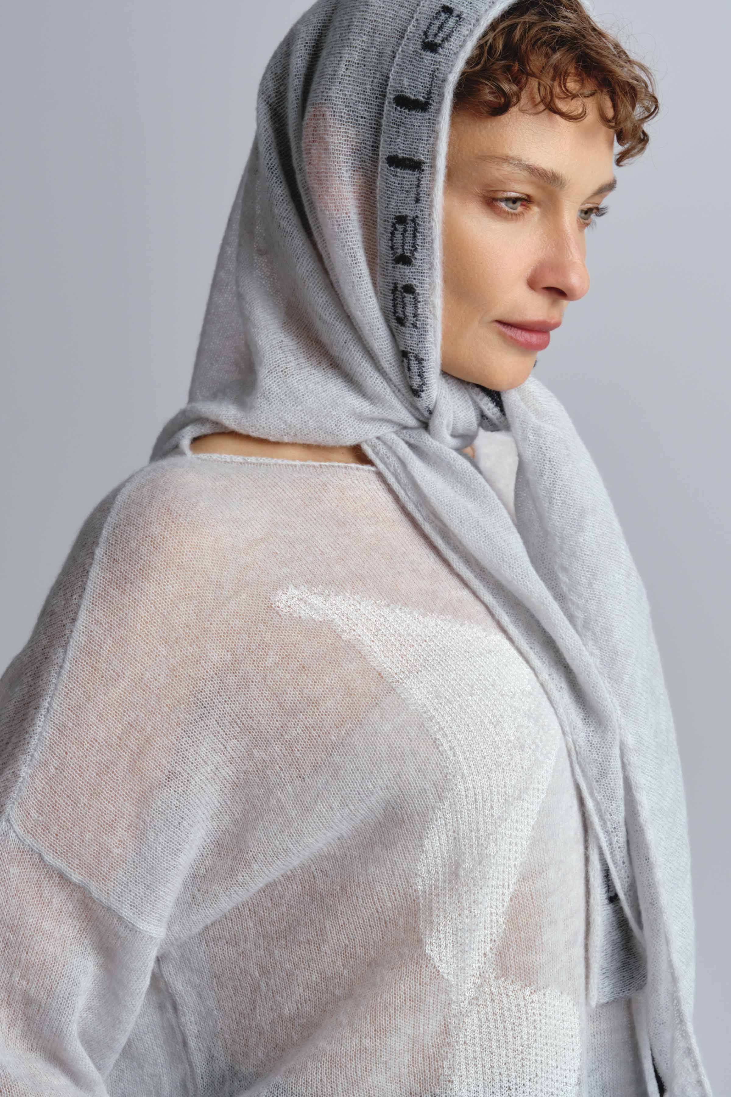 Косынка Воздух 10 Серый (grise) от Lesel (Лесель)! Заказывайте по ✆ 8 (800) 777 02 37