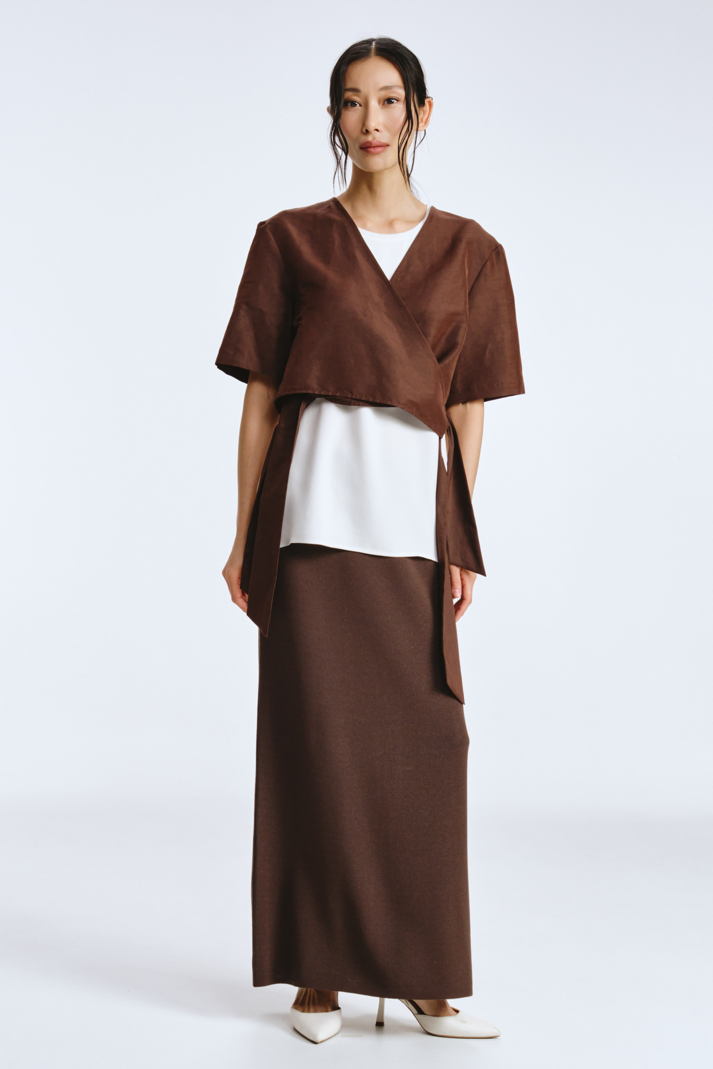 Юбка вязаная гладкая 32 Сумерки (crepuscule) от Lesel (Лесель)! Заказывайте по ✆ 8 (800) 777 02 37