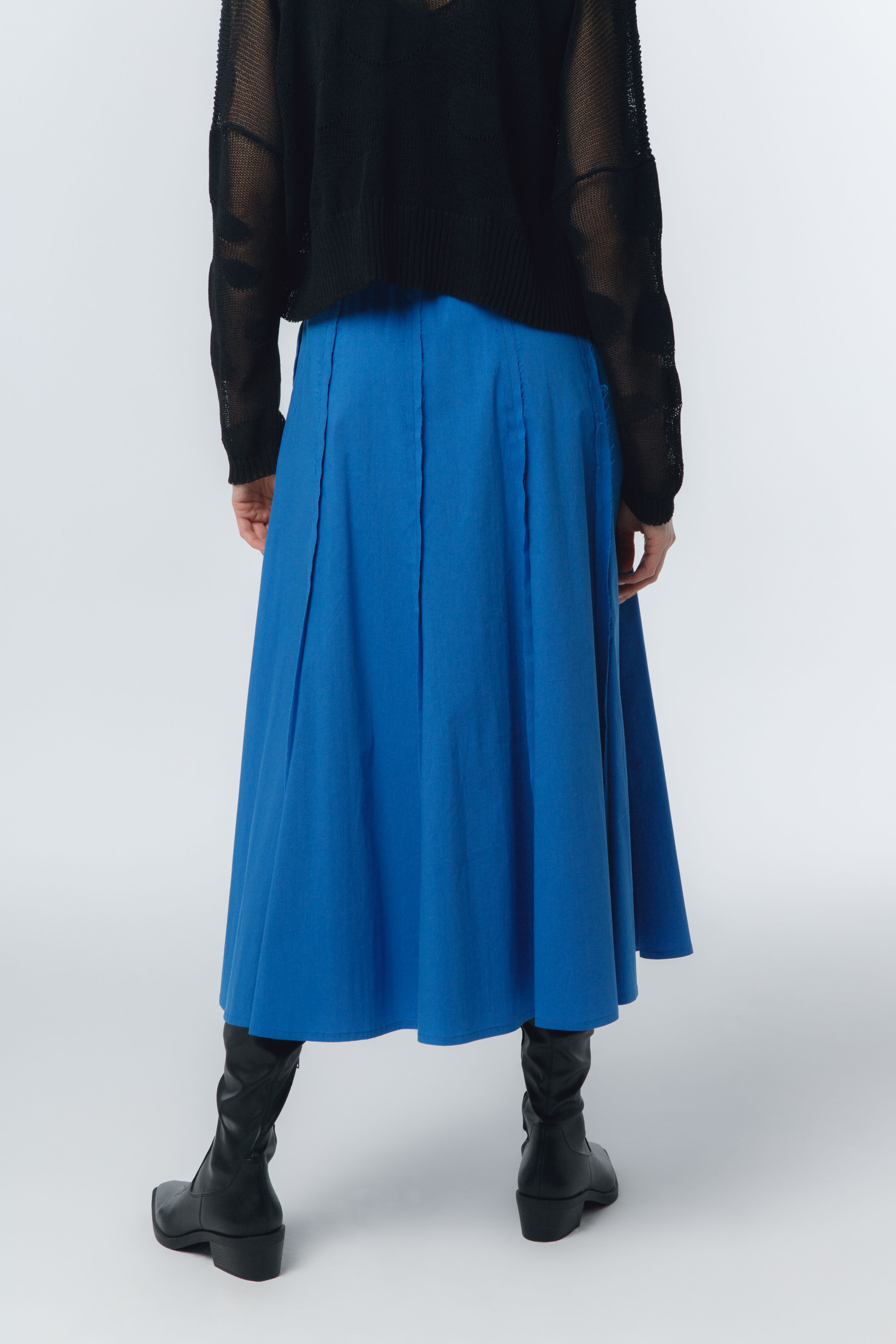 Юбка Хлопок гранж 35 Синий (bleu) от Lesel (Лесель)! Заказывайте по ✆ 8 (800) 777 02 37