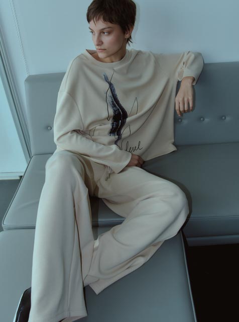 Брюки бананы, мягкое джерси