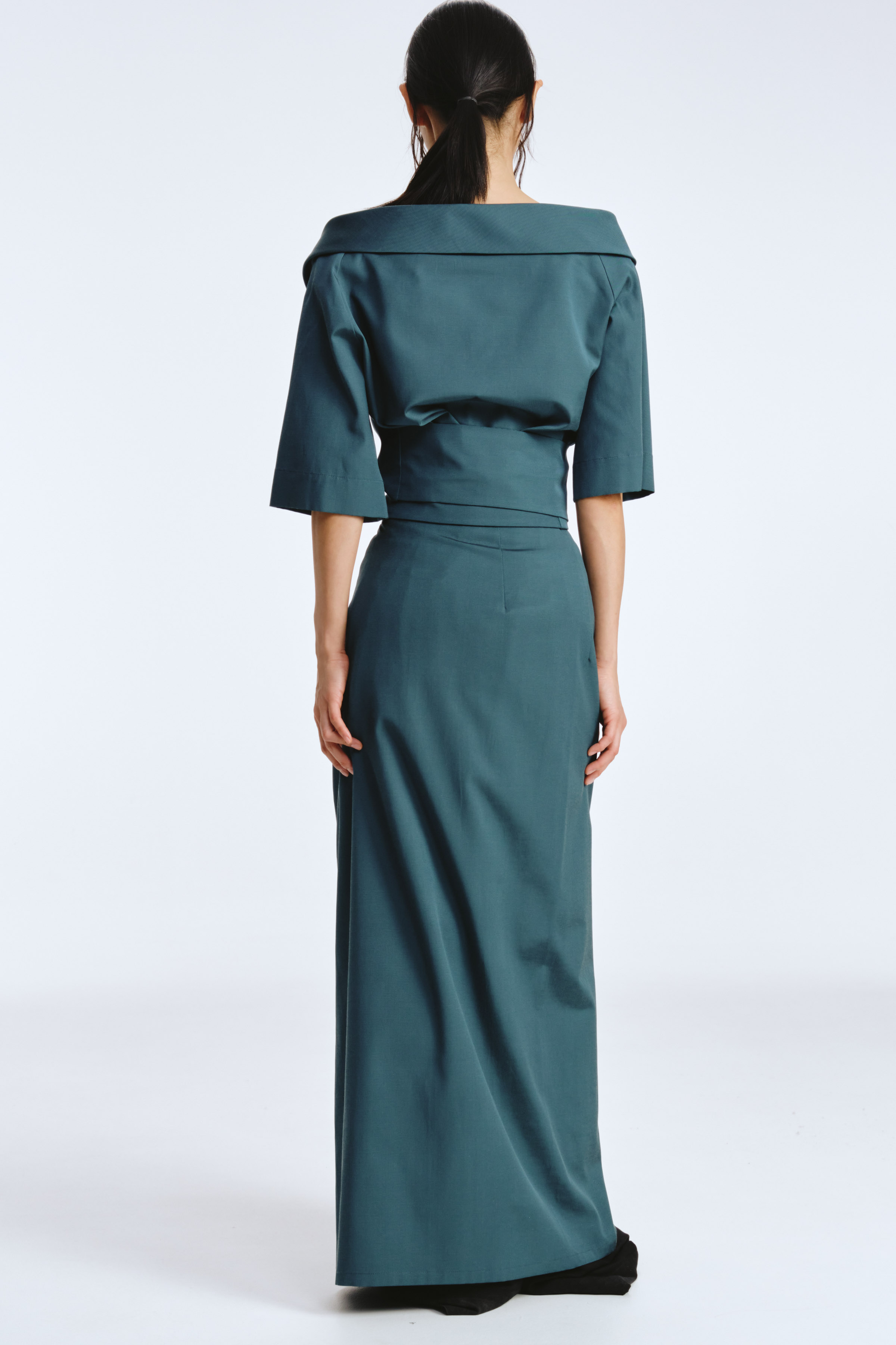 Блуза болеро с открытыми плечами  от Lesel (Лесель)! Заказывайте по ✆ 8 (800) 777 02 37