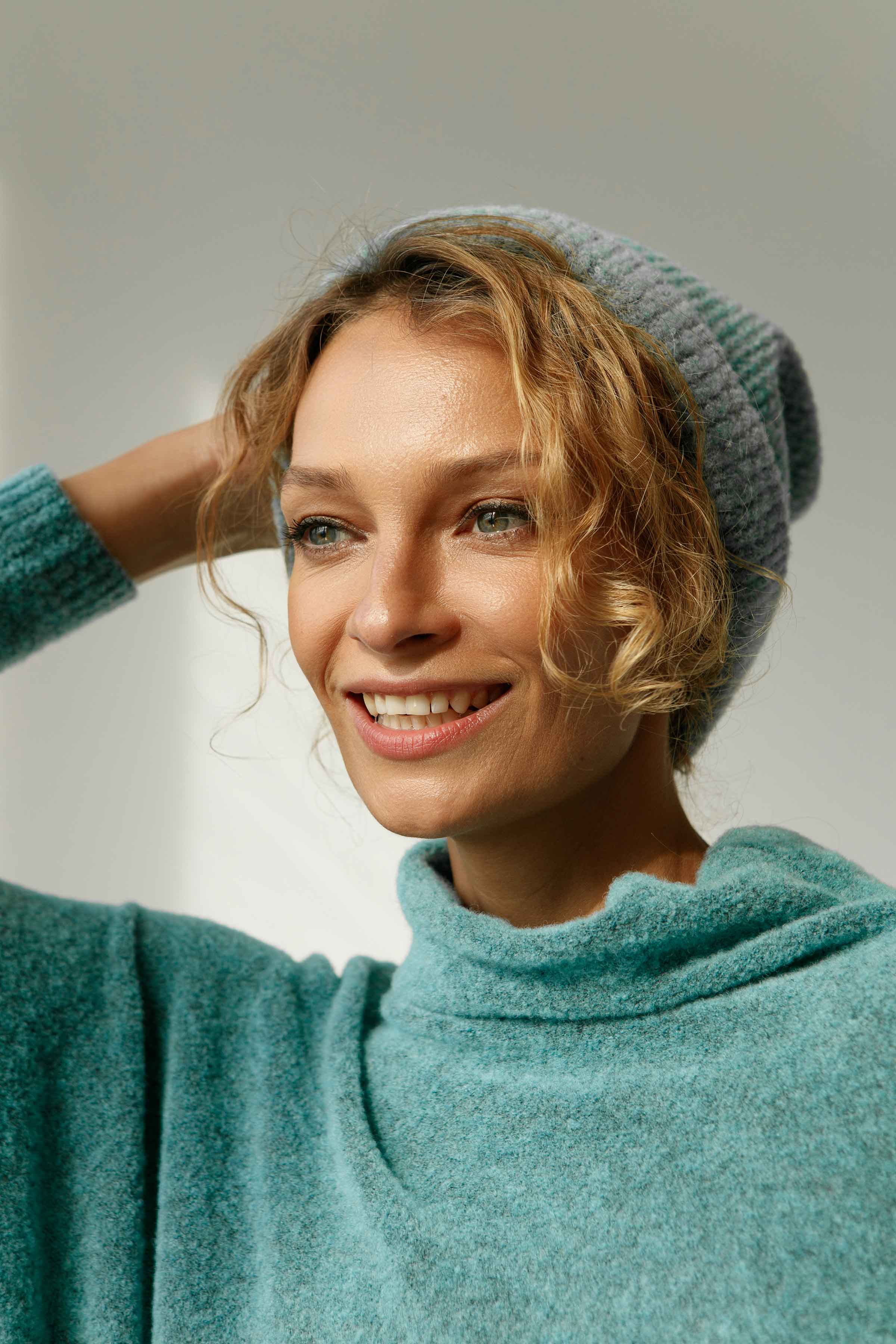 Шапка Деграде 63 Ментол (menthol) от Lesel (Лесель)! Заказывайте по ✆ 8 (800) 777 02 37