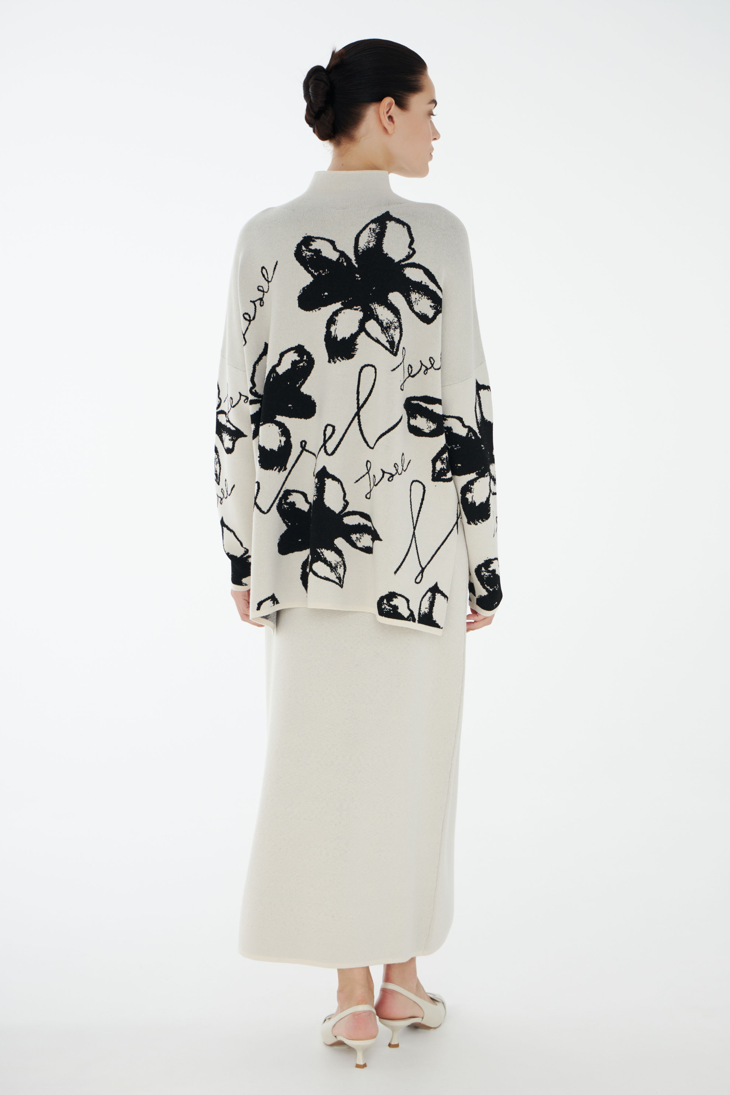 Юбка вязаная