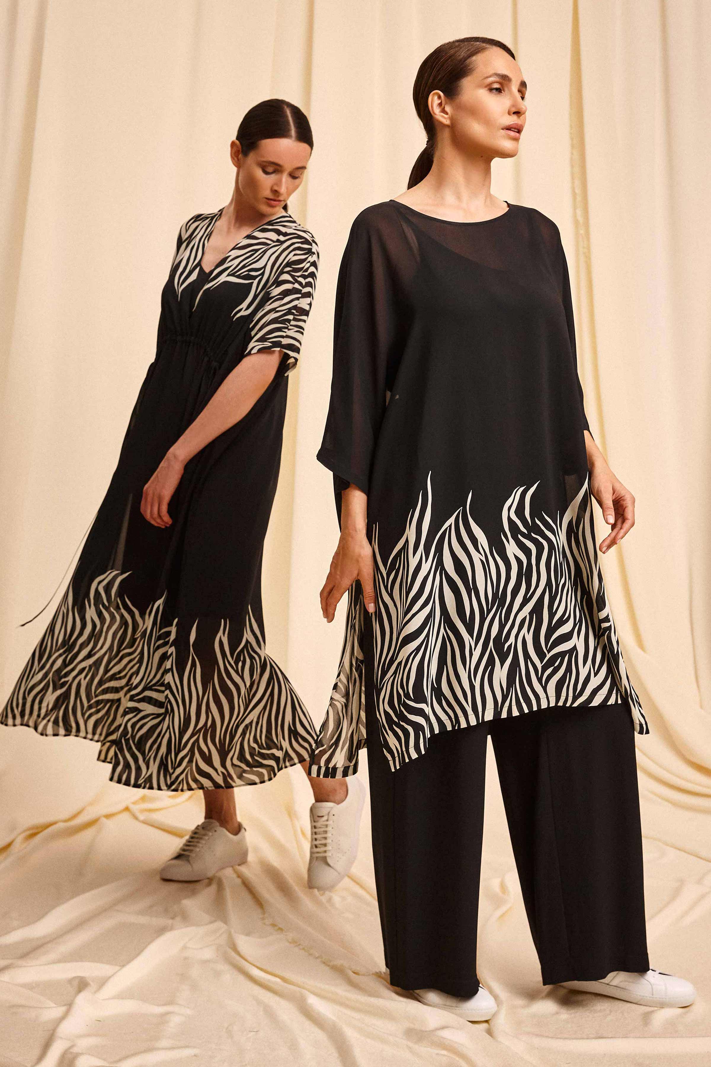 Платье Пламя, туника 45 Пламя (flamme), 03 Молоко (lait) от Lesel (Лесель)! Заказывайте по ✆ 8 (800) 777 02 37