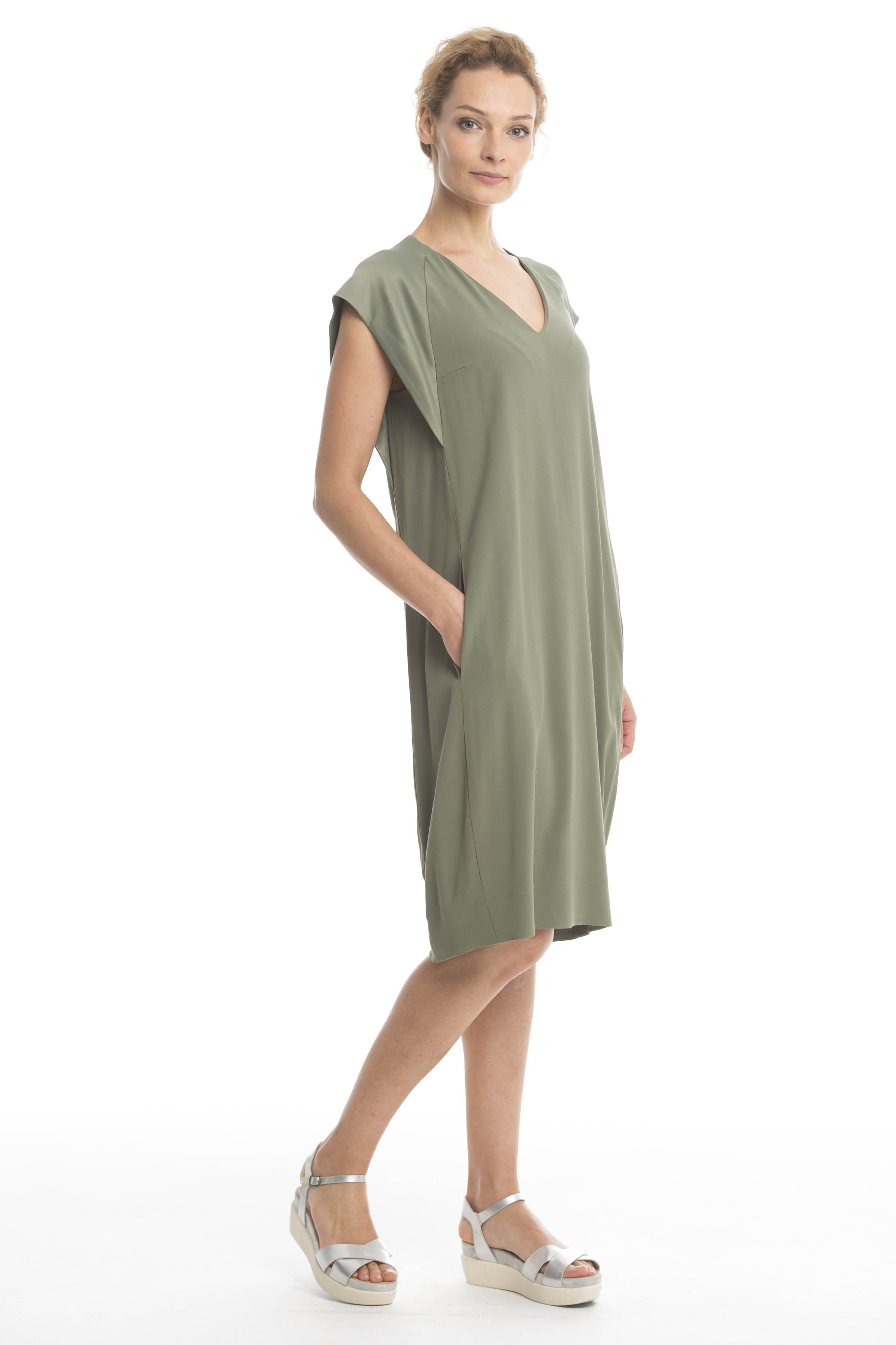 Платье "Реглан-крыло" 62 Сено (foin) от Lesel (Лесель)! Заказывайте по ✆ 8 (800) 777 02 37