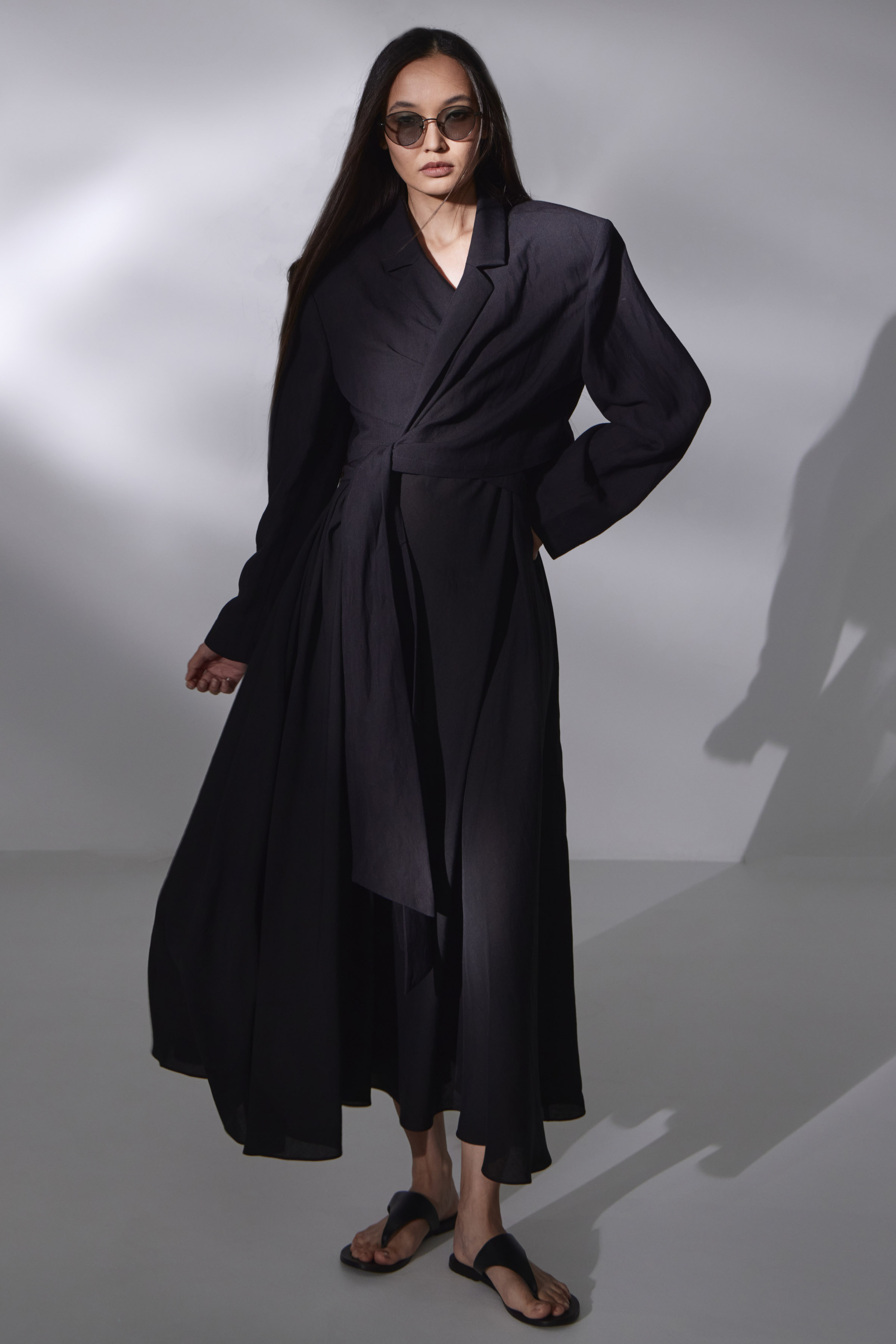 Жакет болеро с расширенным плечом 00 Черный (noir) от Lesel (Лесель)! Заказывайте по ✆ 8 (800) 777 02 37