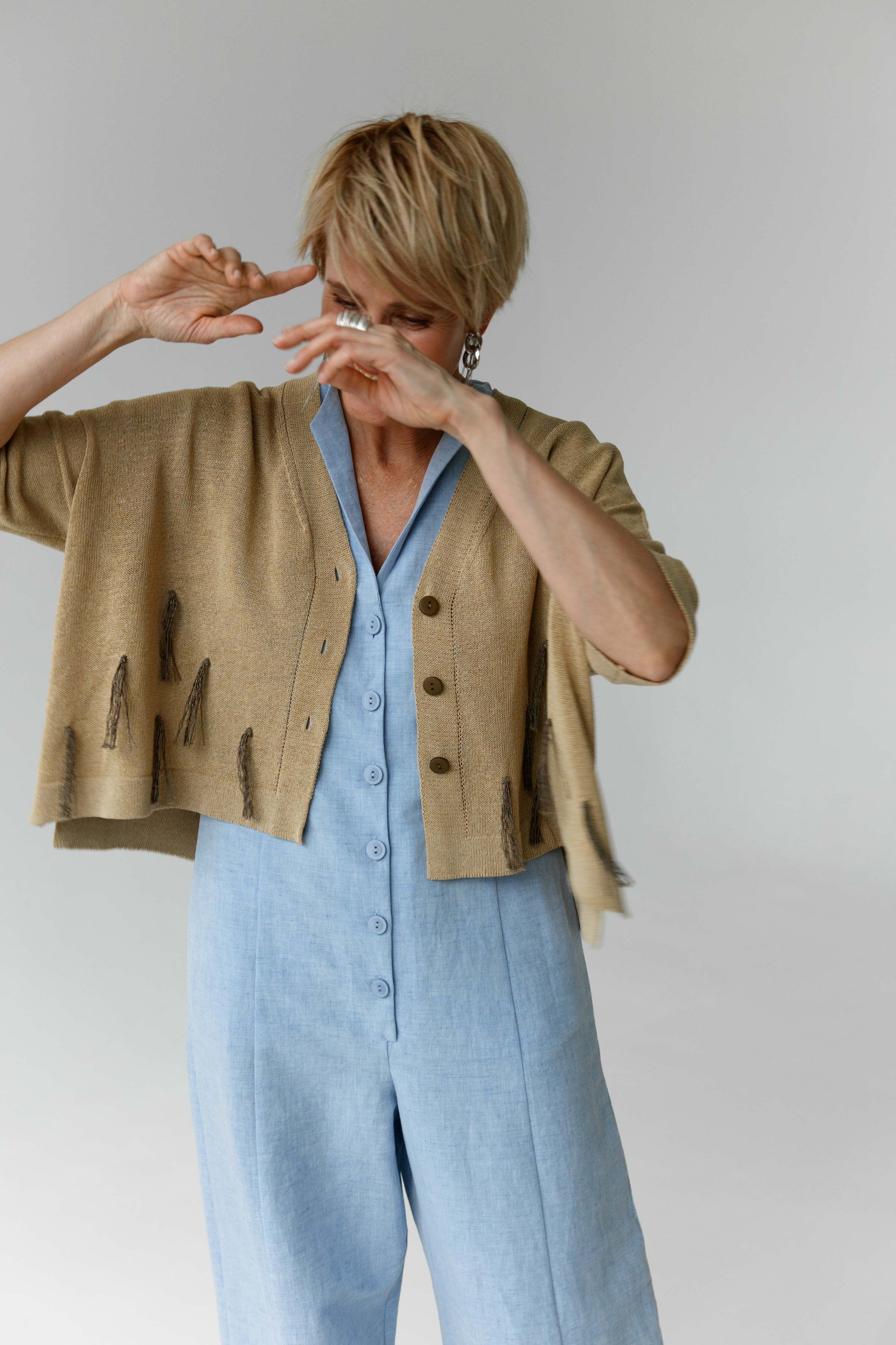 Комбинезон Карамель 35 Синий луч (bleu ray) от Lesel (Лесель)! Заказывайте по ✆ 8 (800) 777 02 37