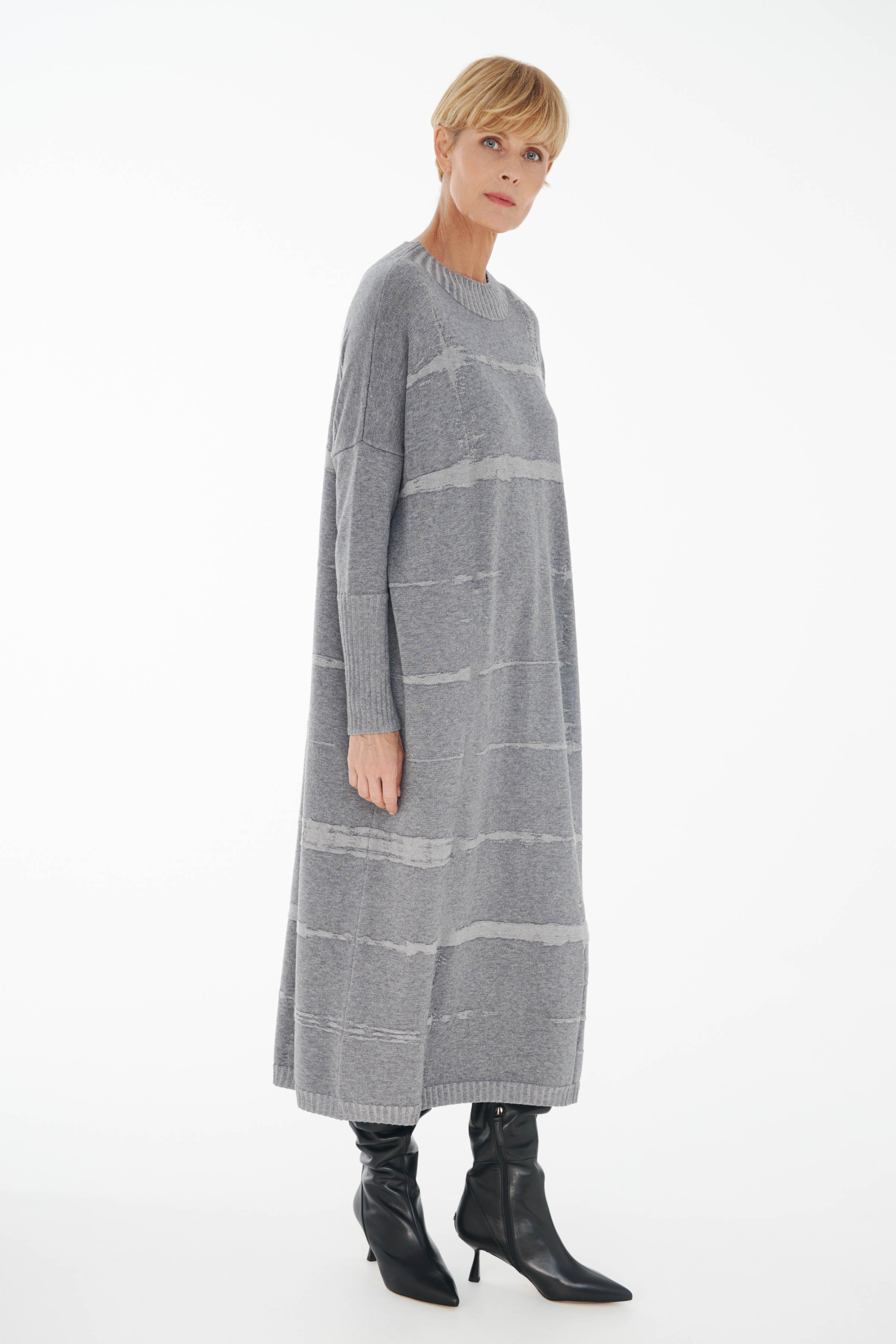 Платье Клетка 10 Серый (grise) от Lesel (Лесель)! Заказывайте по ✆ 8 (800) 777 02 37