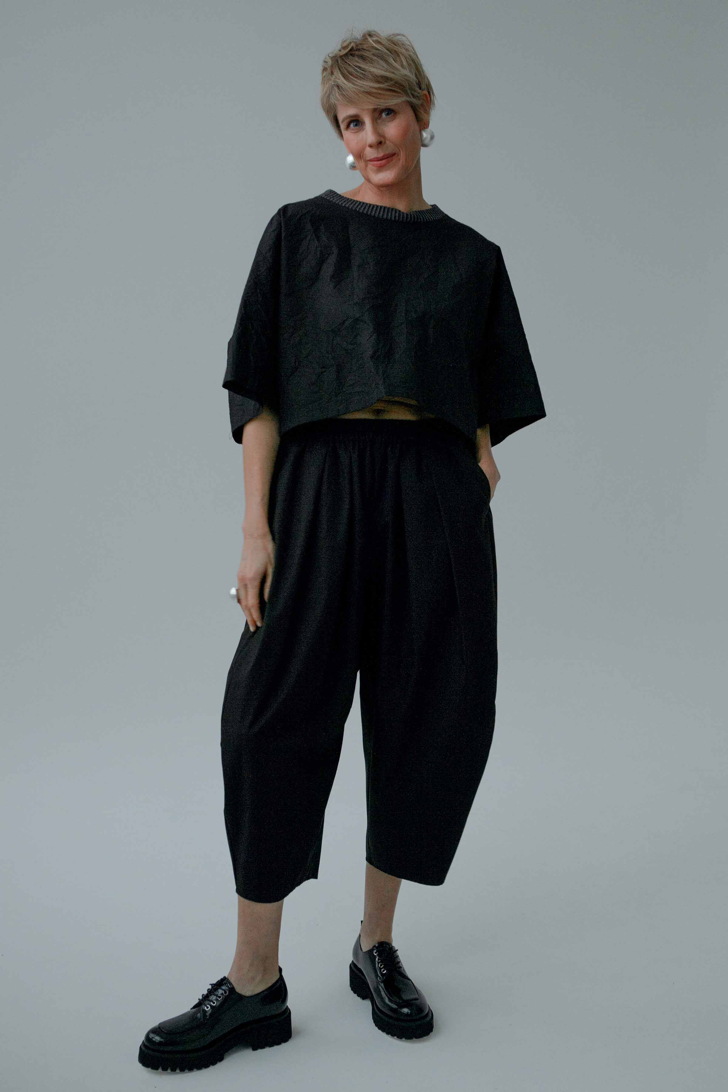 Блуза Пончо, хлопок крэш  от Lesel (Лесель)! Заказывайте по ✆ 8 (800) 777 02 37