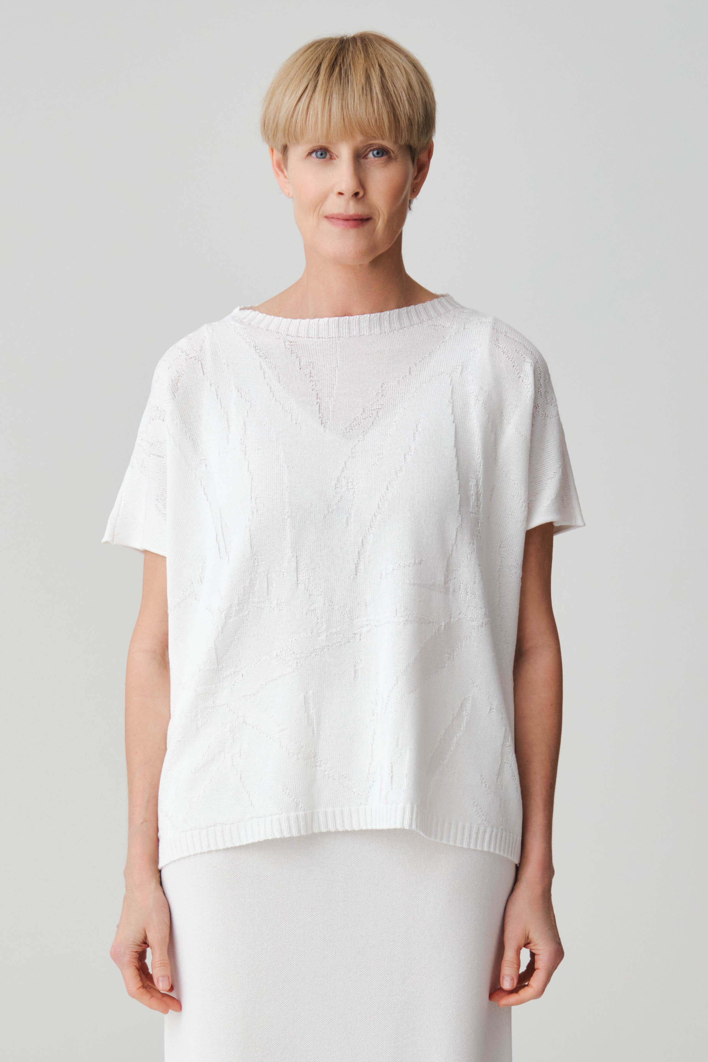 Джемпер с коротким рукавом Креш