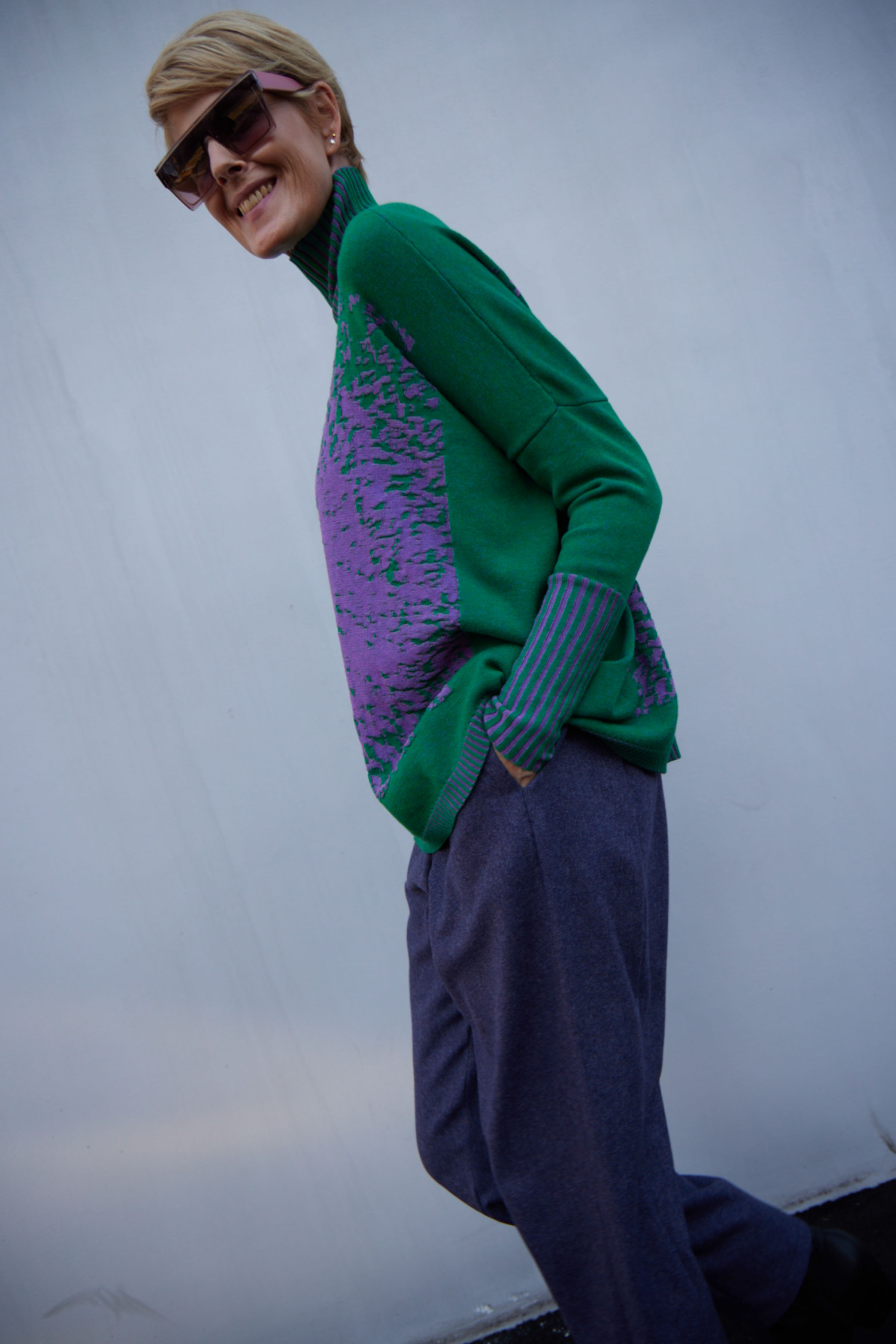 Брюки Бананы, твил, шерсть  от Lesel (Лесель)! Заказывайте по ✆ 8 (800) 777 02 37