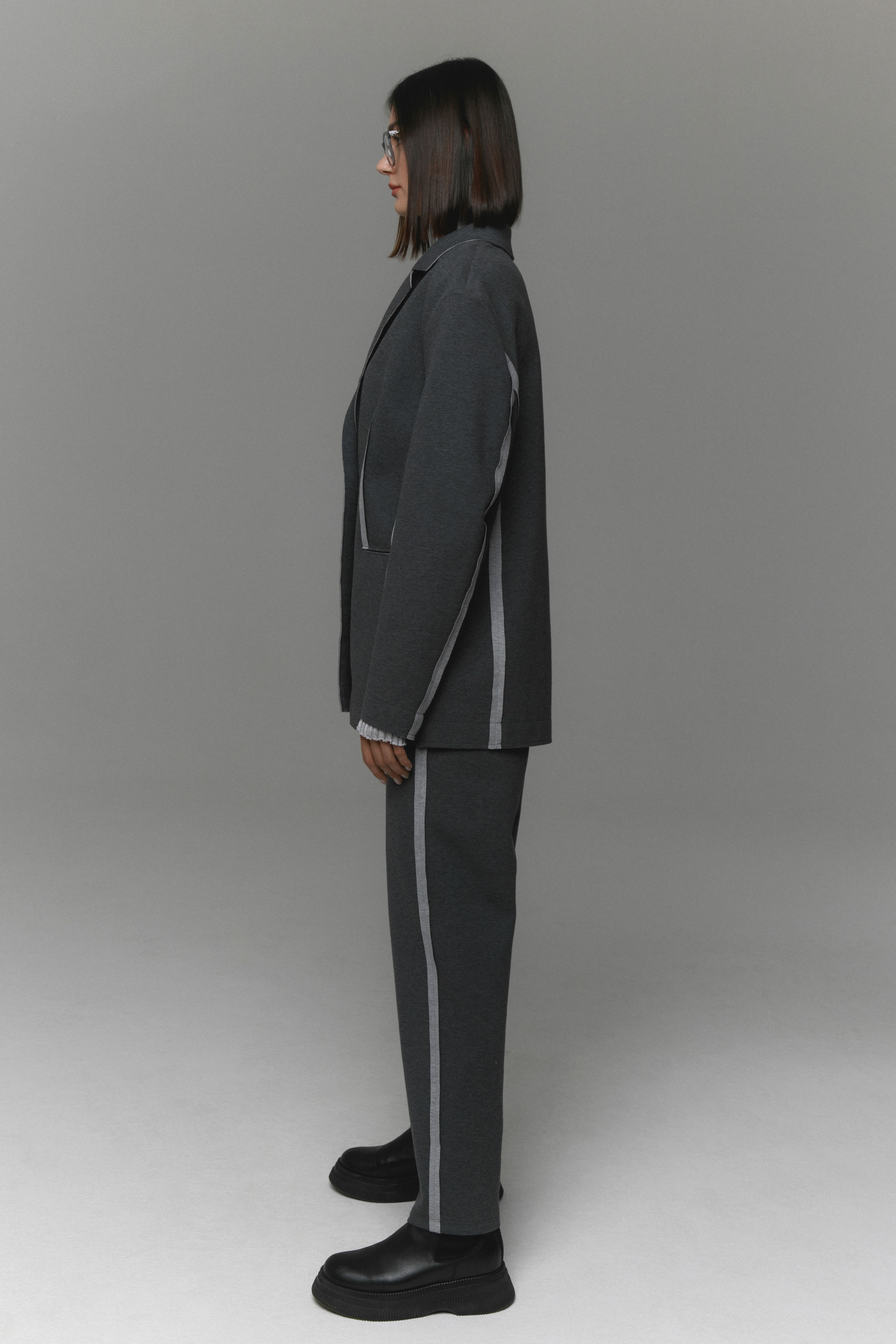 Брюки джерси с открытым швом  от Lesel (Лесель)! Заказывайте по ✆ 8 (800) 777 02 37