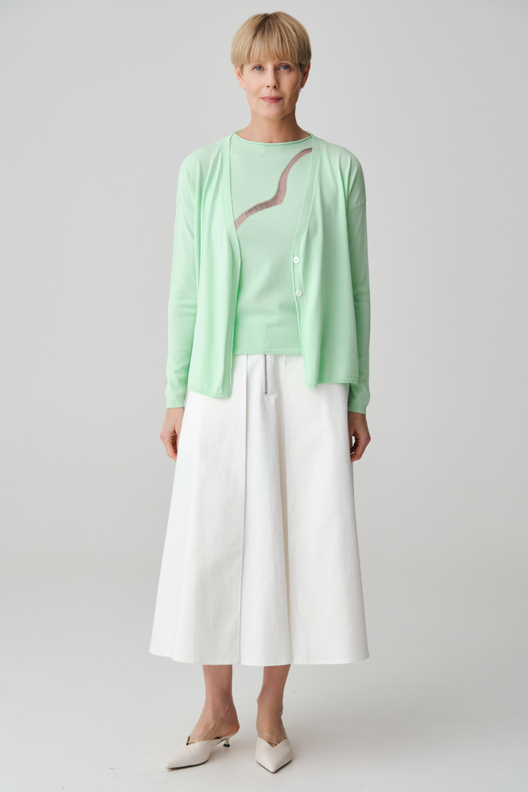 Кардиган Ломаная линия