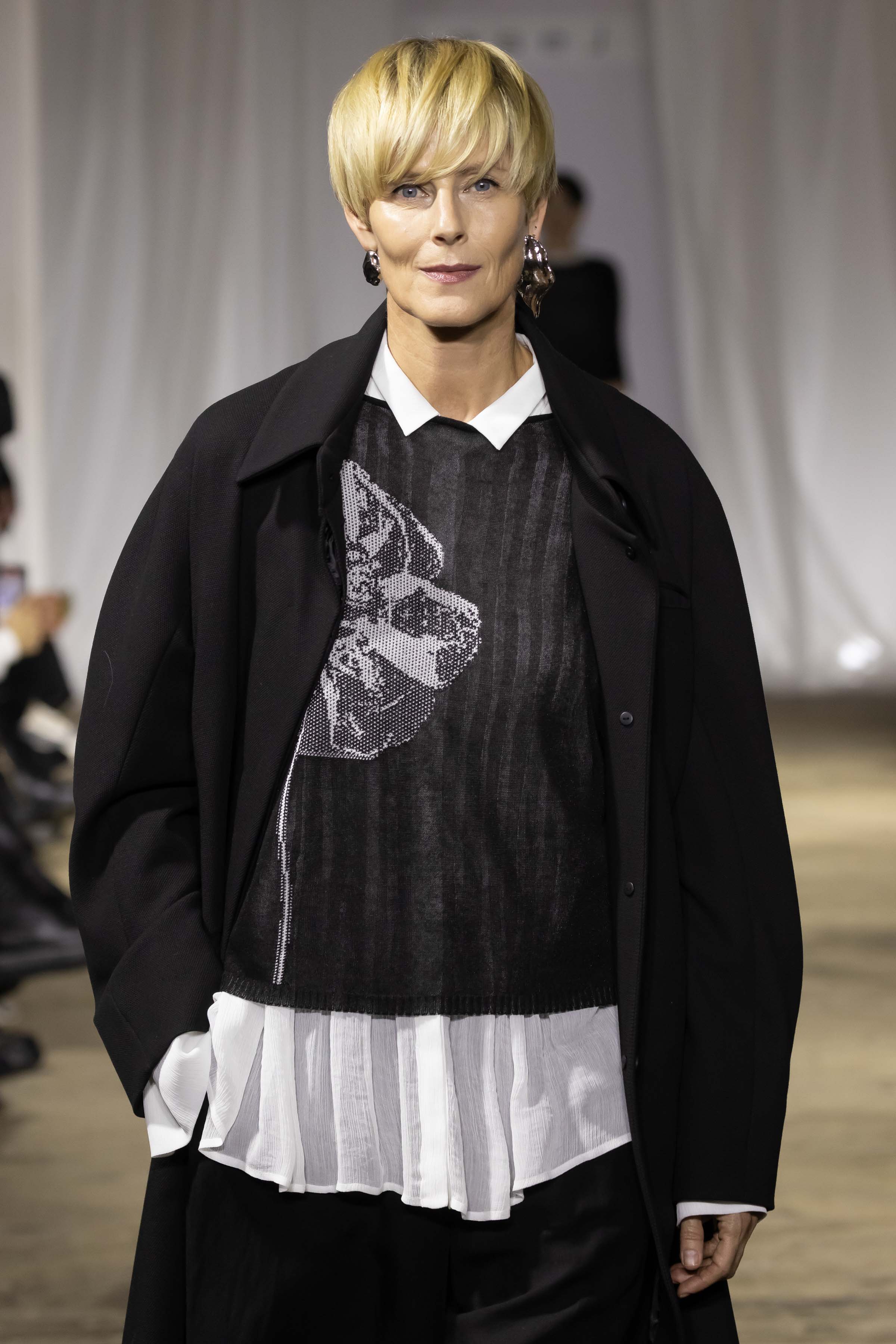 Джемпер Печатный цветок