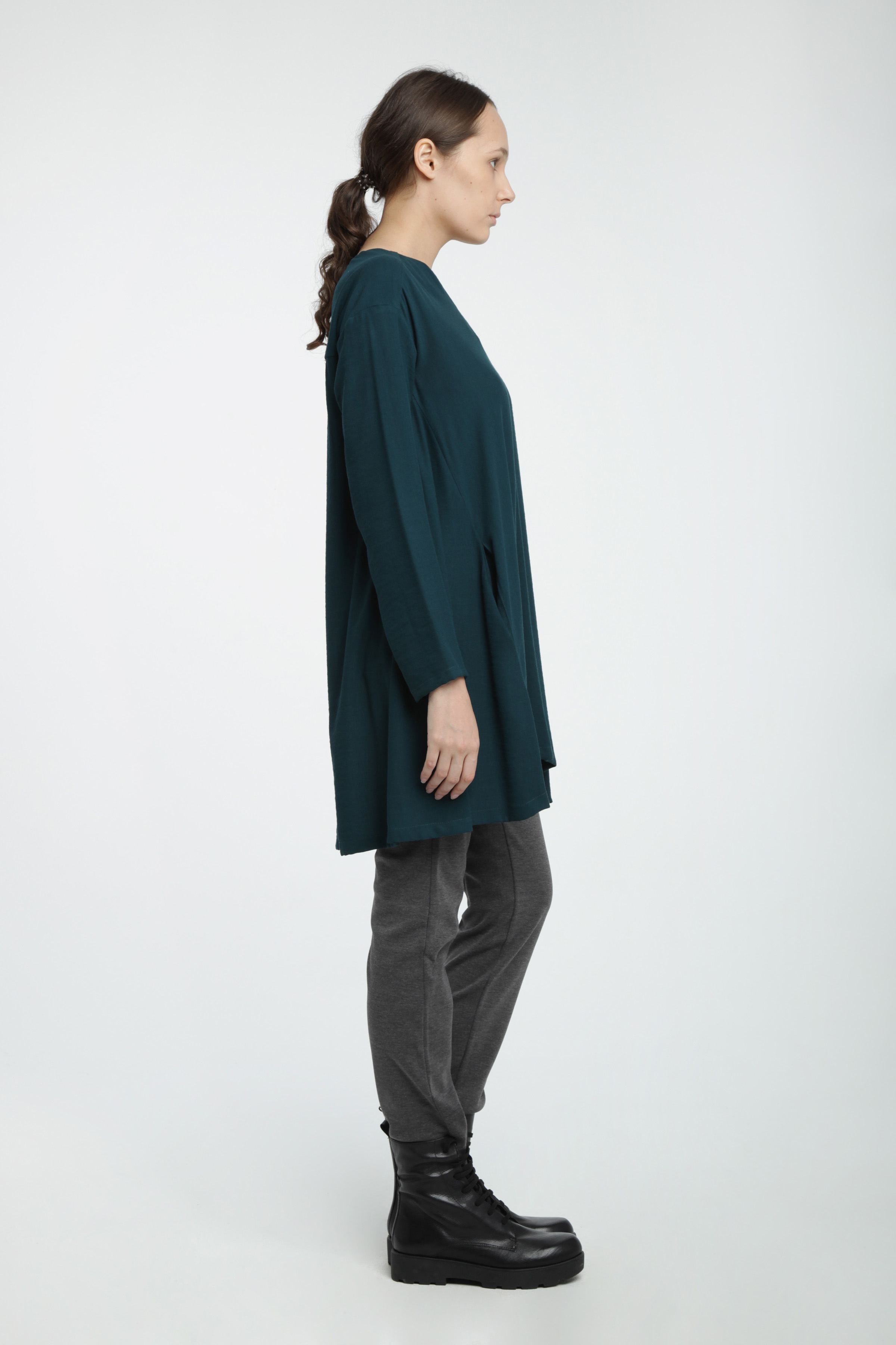 Блуза  "Клеш" 67 Сапфир (saphir) от Lesel (Лесель)! Заказывайте по ✆ 8 (800) 777 02 37