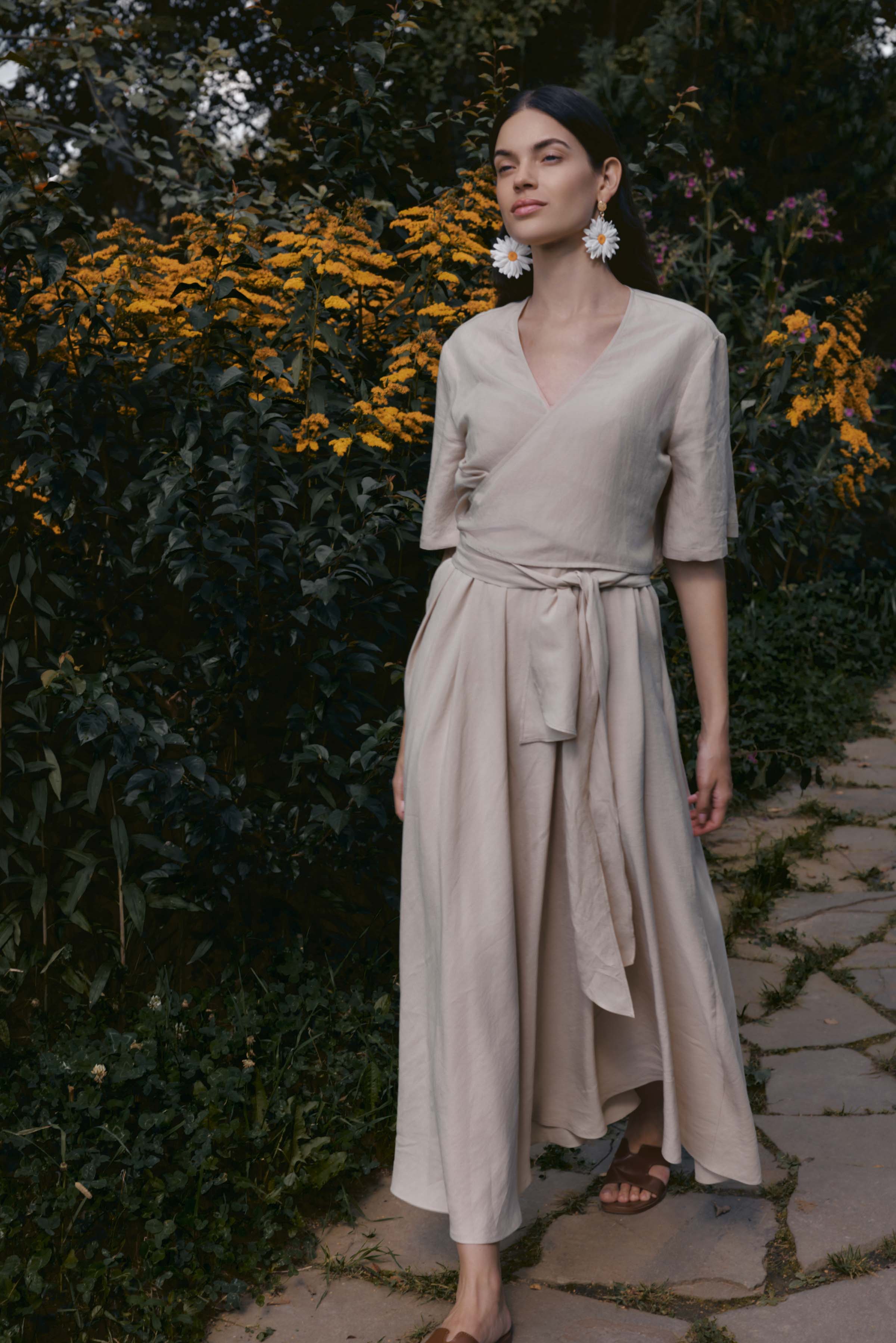 Блуза болеро с запахом