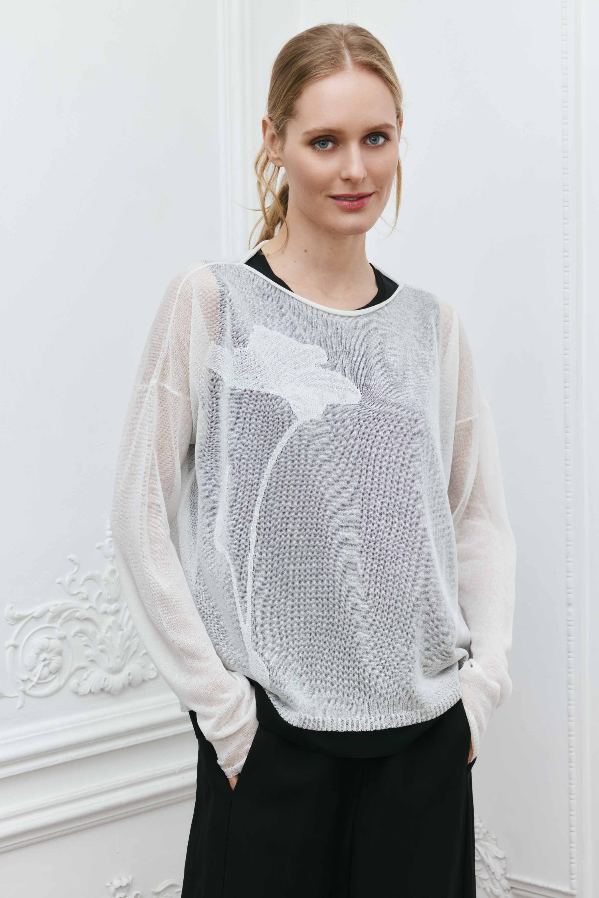 Блуза нижняя 00 Черный (noir) от Lesel (Лесель)! Заказывайте по ✆ 8 (800) 777 02 37