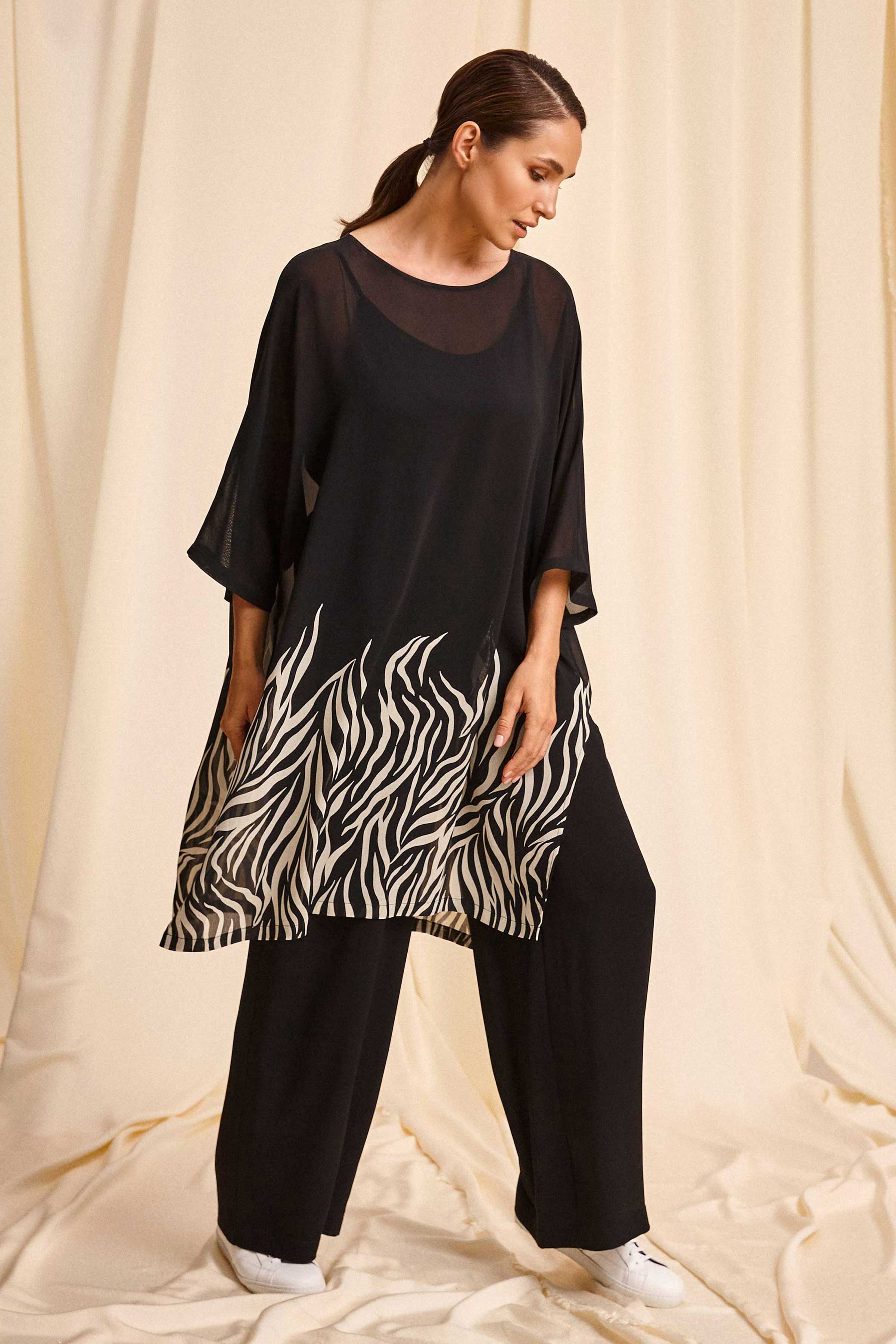 Платье Пламя, туника 45 Пламя (flamme), 03 Молоко (lait) от Lesel (Лесель)! Заказывайте по ✆ 8 (800) 777 02 37