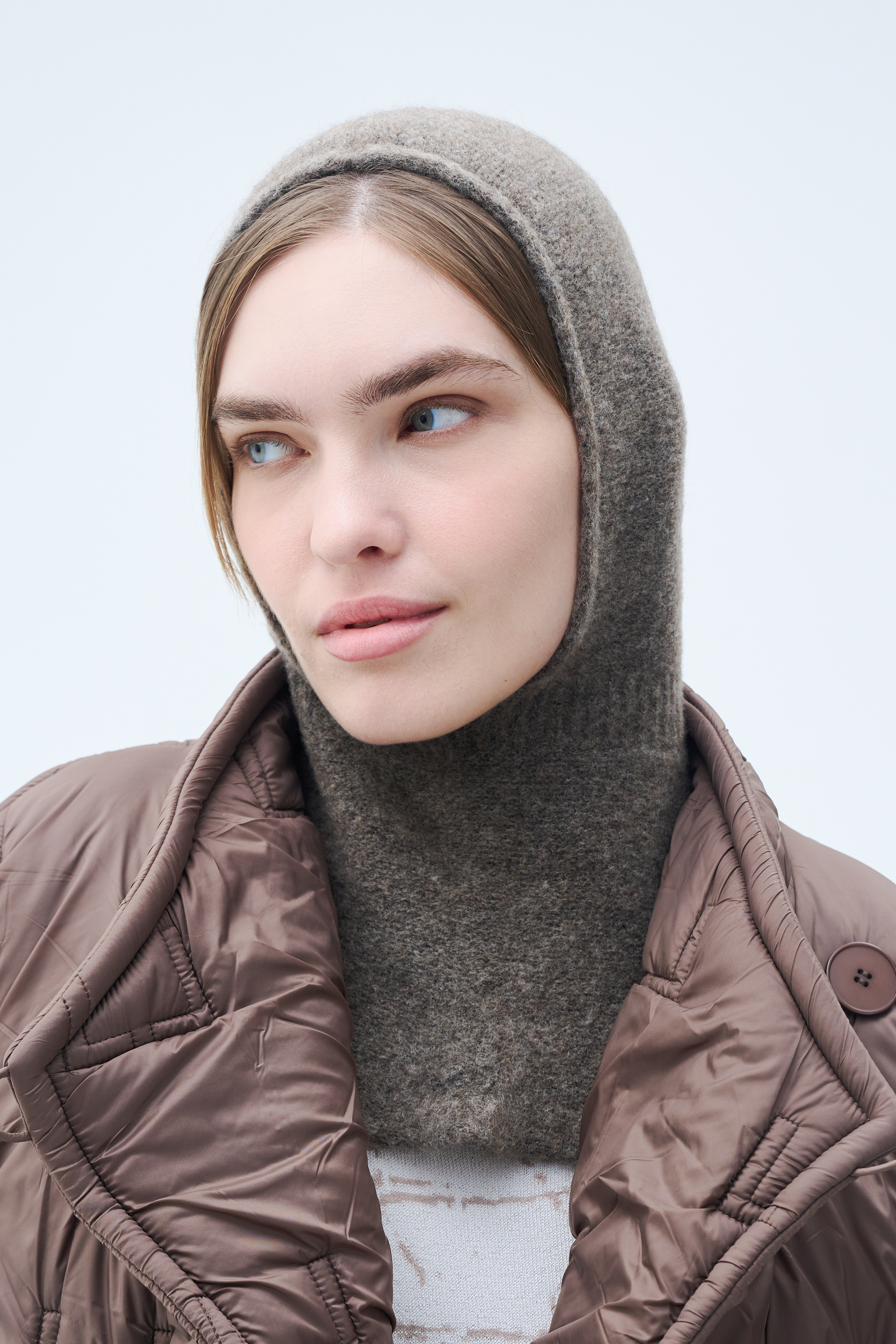 Капор 09 Беж-меланж (melange beige) от Lesel (Лесель)! Заказывайте по ✆ 8 (800) 777 02 37