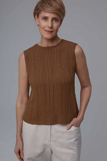 Топ Безрукавка Ластичная