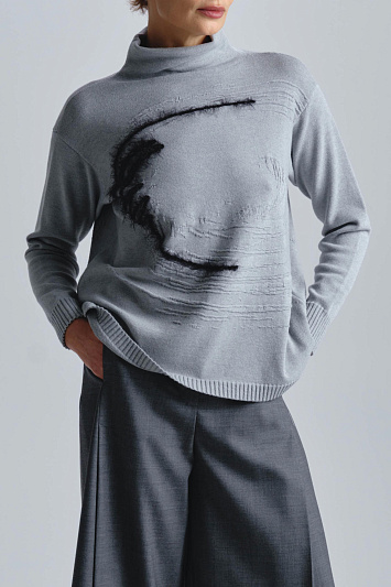 Джемпер водолазка Гало