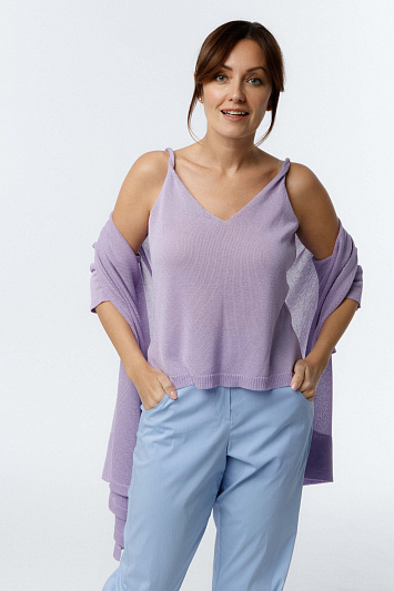 Топ с перекрученными бретелями