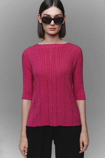 Джемпер с коротким рукавом