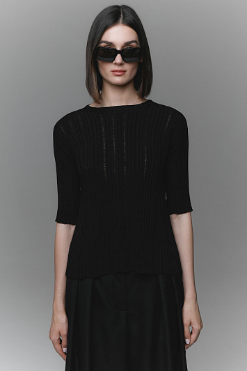 Джемпер с коротким рукавом