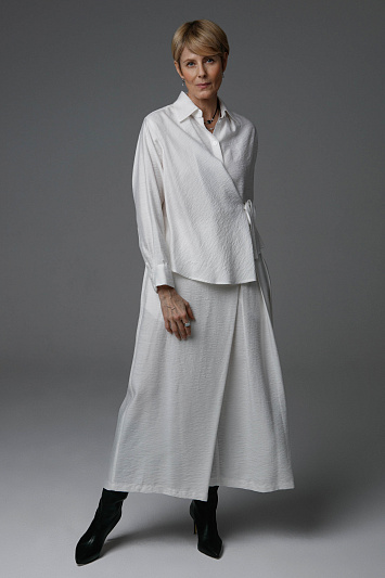 Юбка-брюки с запахом