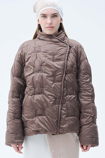 Куртка стежка лого, средняя