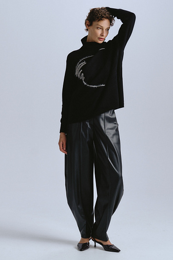 Джемпер водолазка Гало