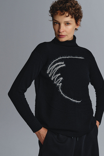 Джемпер водолазка Гало