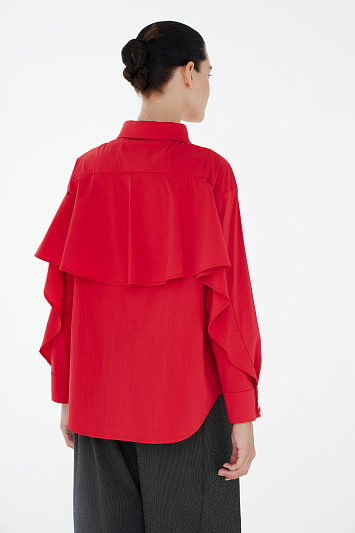 Блуза рубашка крылатая