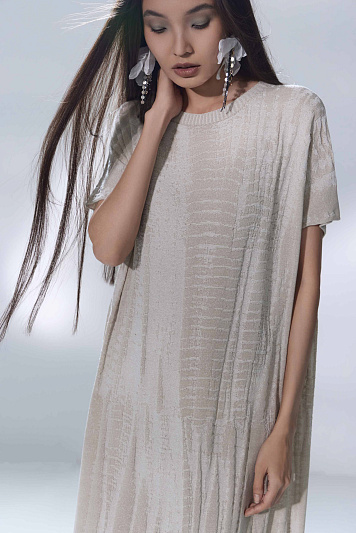 Платье Гофре